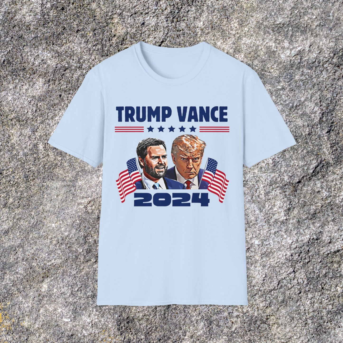 Trump Vance Shirt | Donald Trump Mug Shot and JD Vance Smiling | Soft Cotton Shirt Adult shirt Unisex Ultrasoft Cotton shirt | 2024 Election