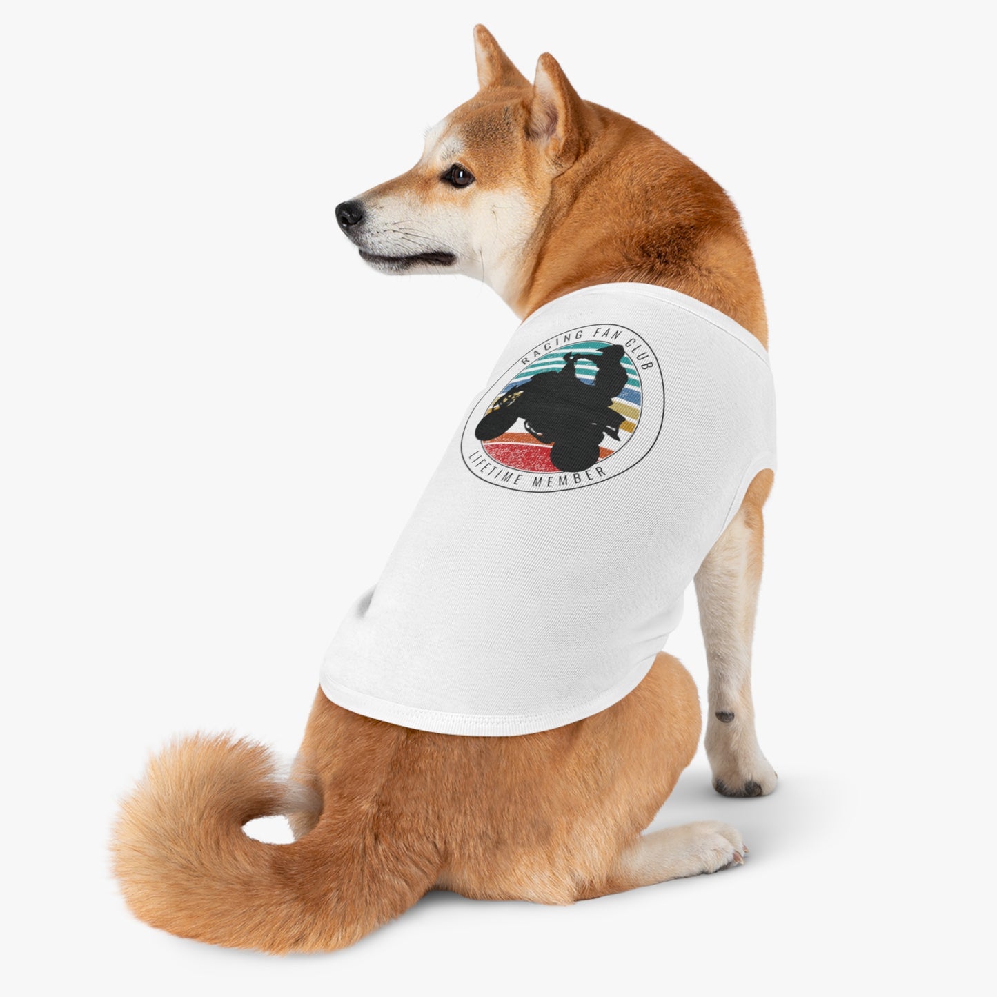 Pet Pit Crew Shirt | Racing Shirt for Dogs | Dog Outfit for Dirt Bike Riding | Dog Pit Crew Shirt | Pet Tank Top | Dog Shirt for Fourwheeler Racing