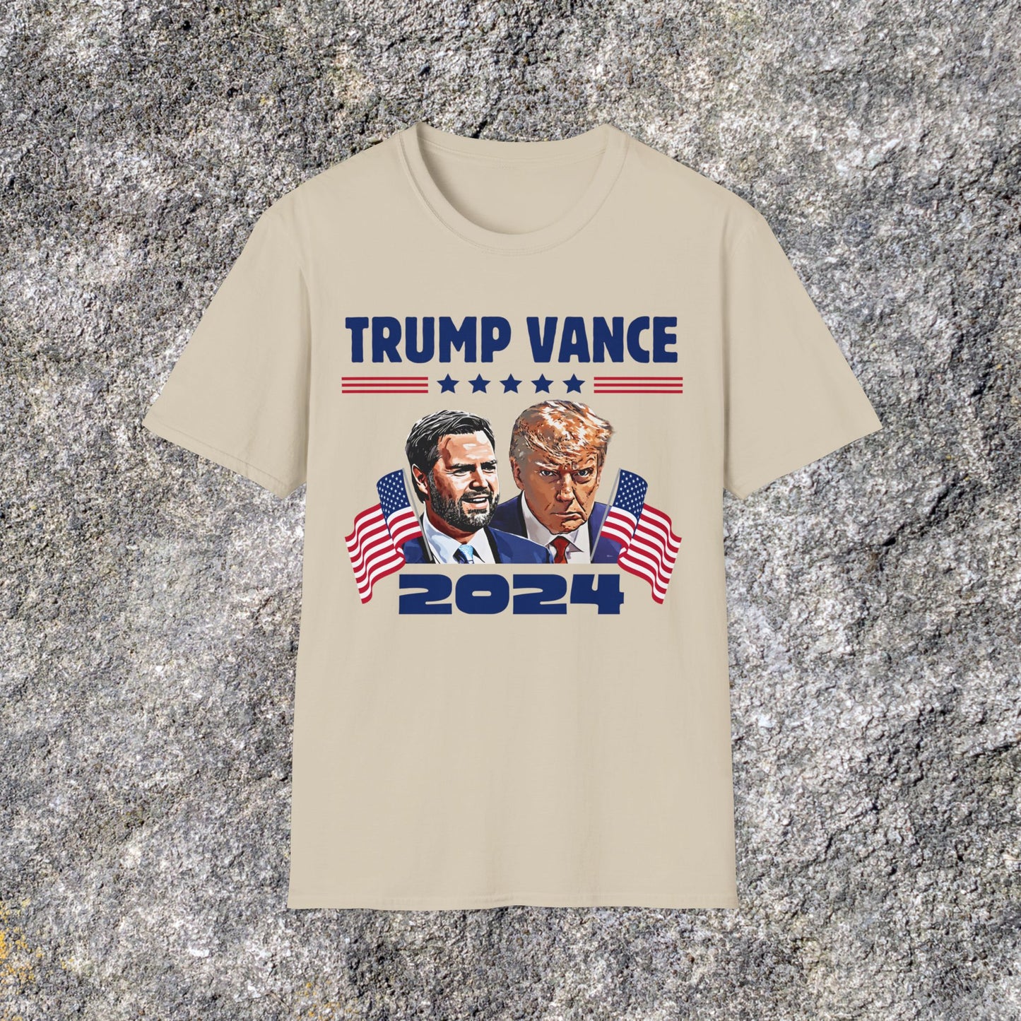 Trump Vance Shirt | Donald Trump Mug Shot and JD Vance Smiling | Soft Cotton Shirt Adult shirt Unisex Ultrasoft Cotton shirt | 2024 Election