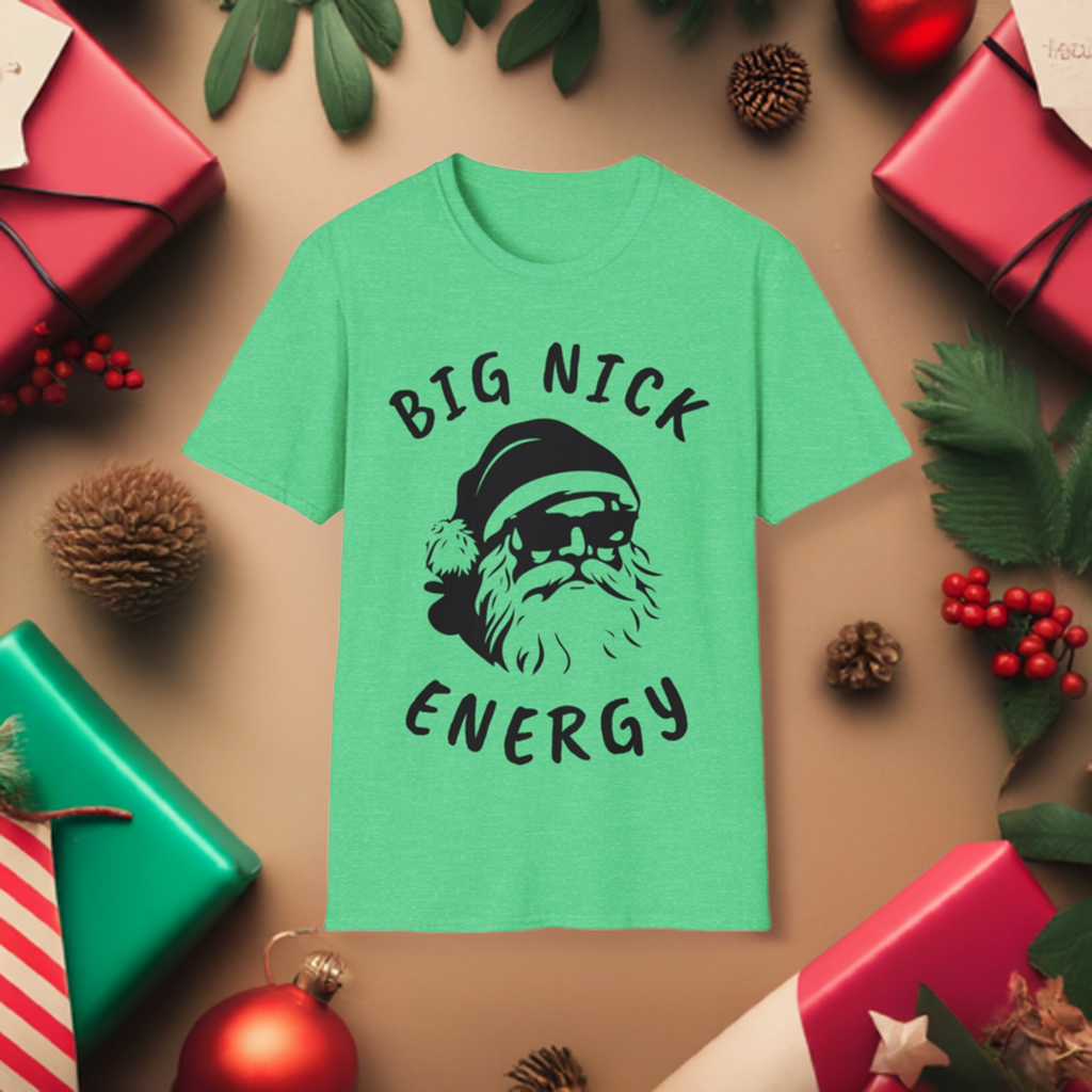 Big Nick Energy Shirt | BDE Shirt | Funny Santa Shirt | Inappropriate Christmas shirt | Vintage Big Johnson shirt | Christmas Ugly Sweater
