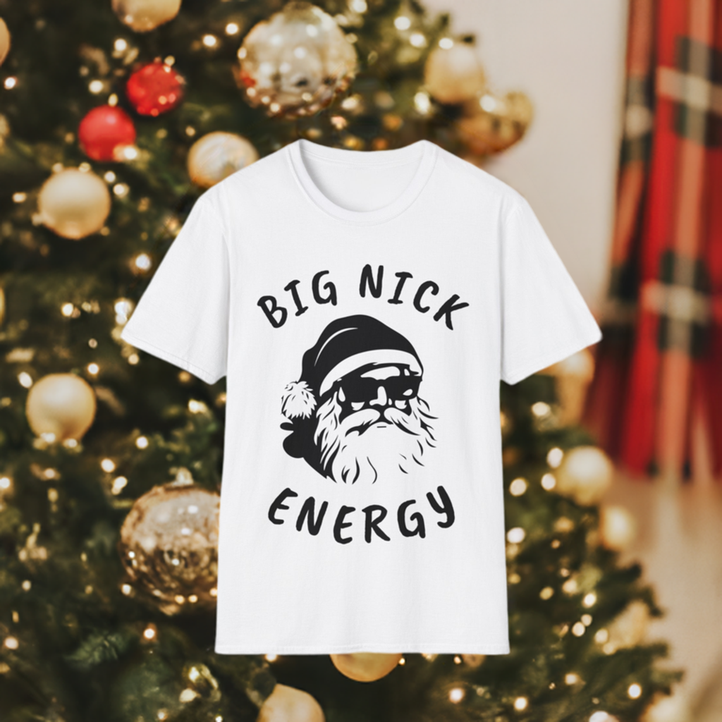 Big Nick Energy Shirt | BDE Shirt | Funny Santa Shirt | Inappropriate Christmas shirt | Vintage Big Johnson shirt | Christmas Ugly Sweater