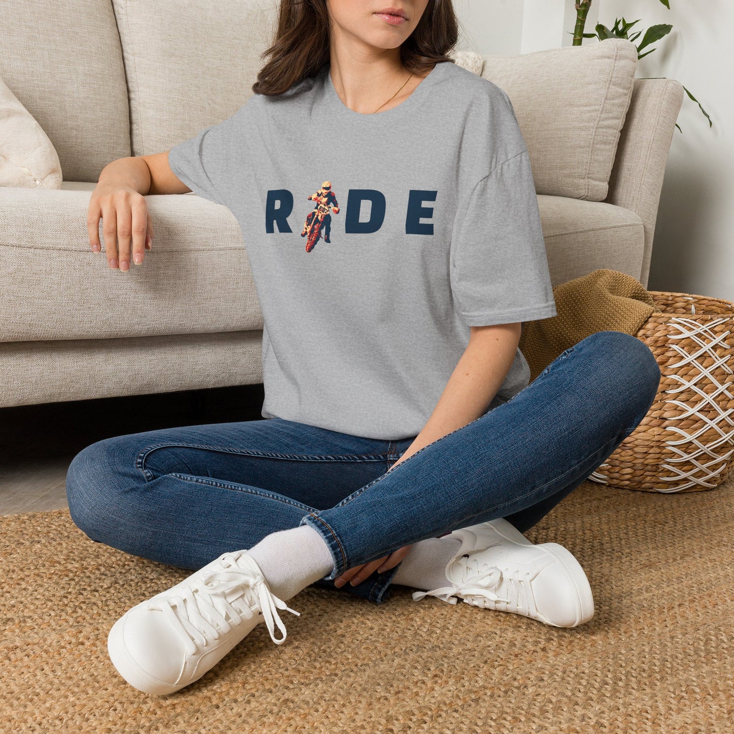 KTM 300 Dirt Bike 'RIDE' T-Shirt | Men's Motocross Riding Tee