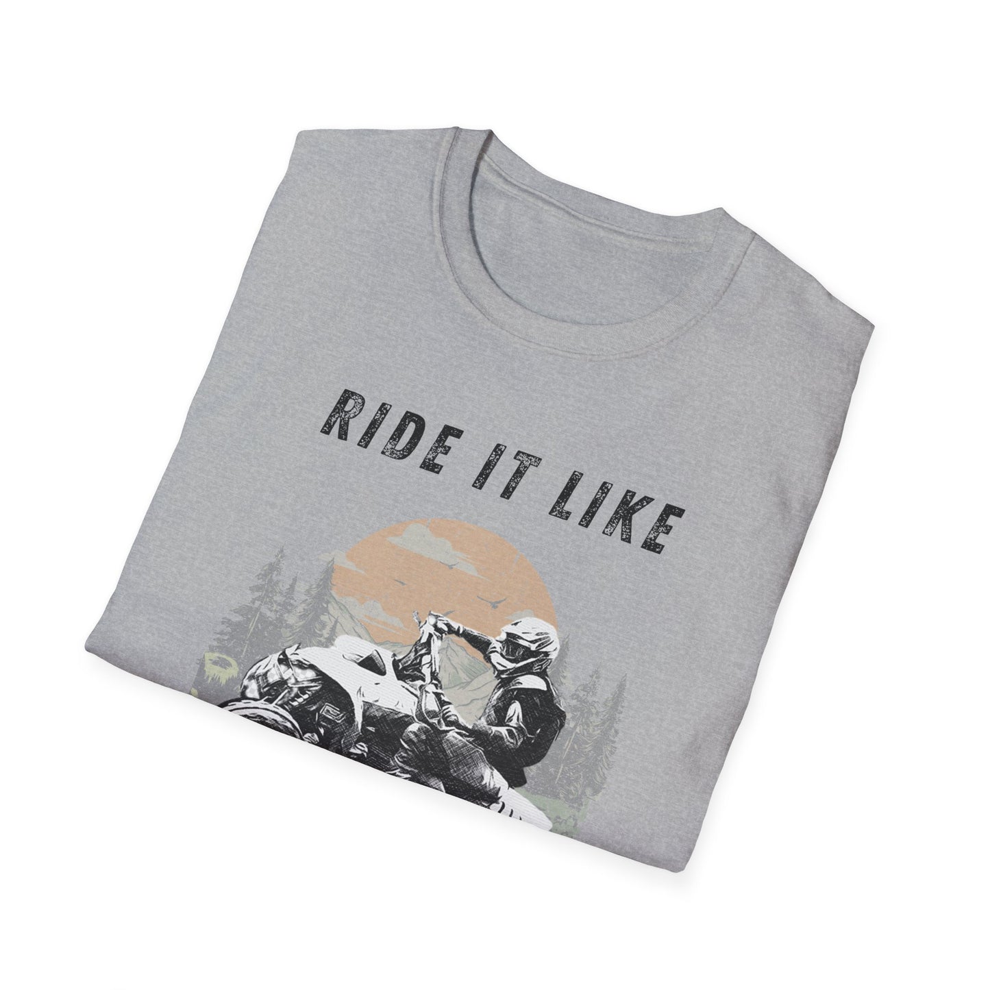 Ride It Like You Stole It ATV T-Shirt | Man on Honda 400 EX Four-Wheeler Tee