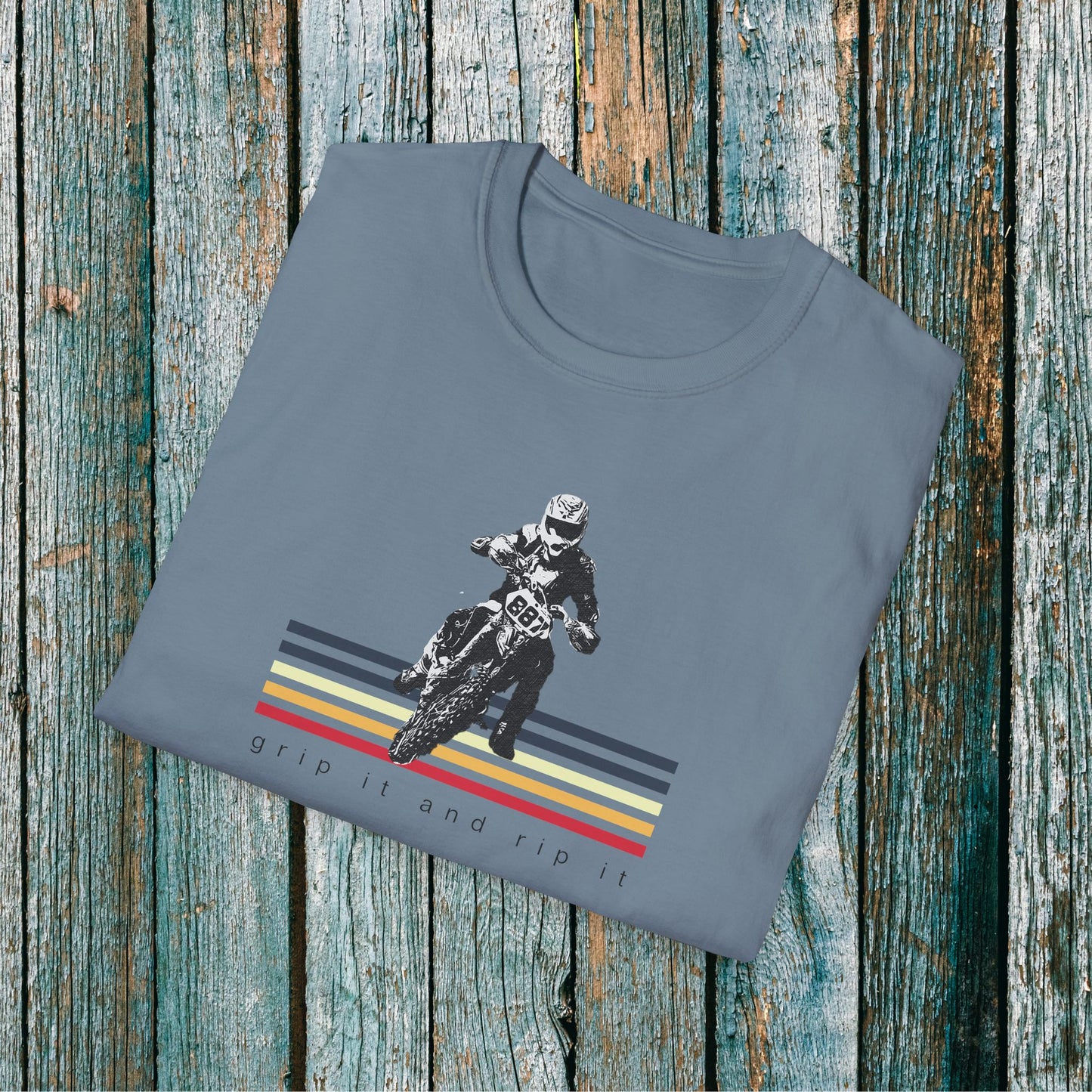 KTM Grip It and Rip It Dirt Bike T-Shirt | Motocross Riding Tee