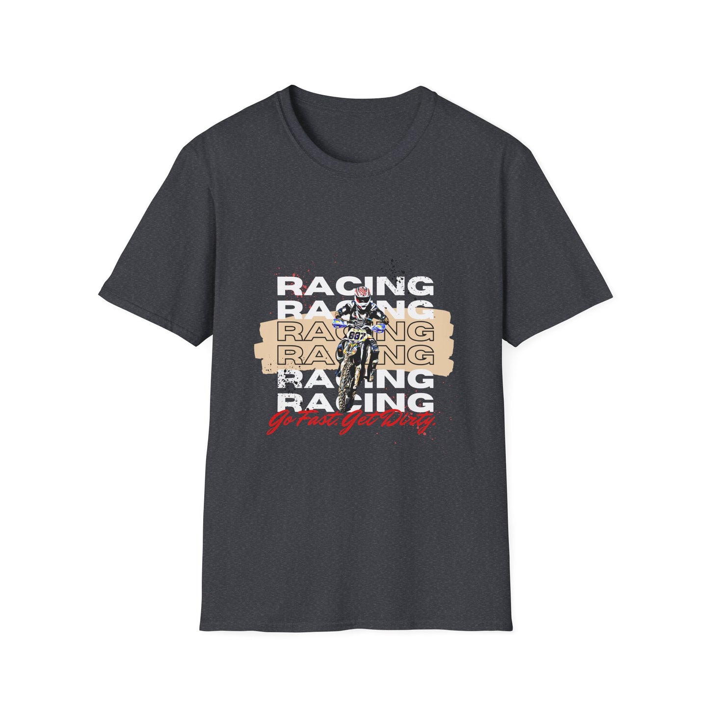 Go Fast Get Dirty KTM 300 Dirt Bike Racing T-Shirt | Motocross Racing Shirt