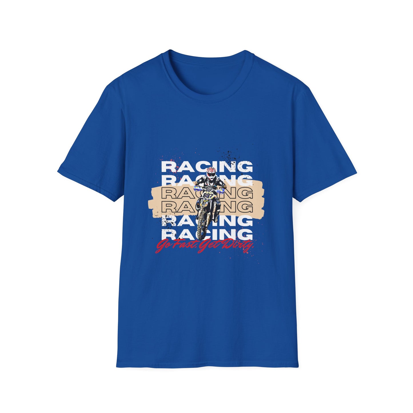Go Fast Get Dirty KTM 300 Dirt Bike Racing T-Shirt | Motocross Racing Shirt