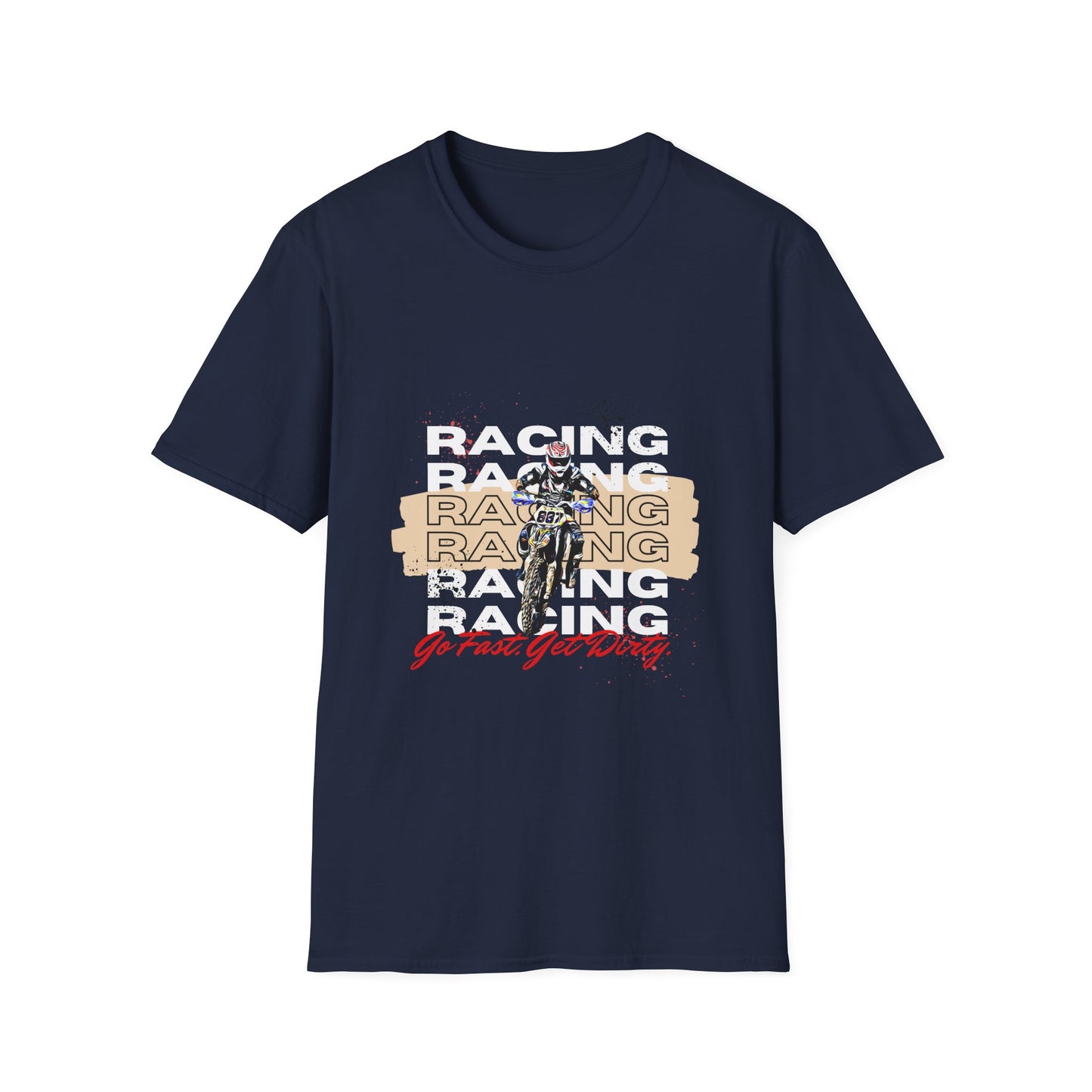 Go Fast Get Dirty KTM 300 Dirt Bike Racing T-Shirt | Motocross Racing Shirt