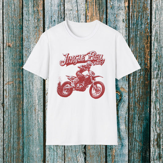 Holiday Motocross Racing Ugly Sweater | Jingle Bell Roost T-Shirt