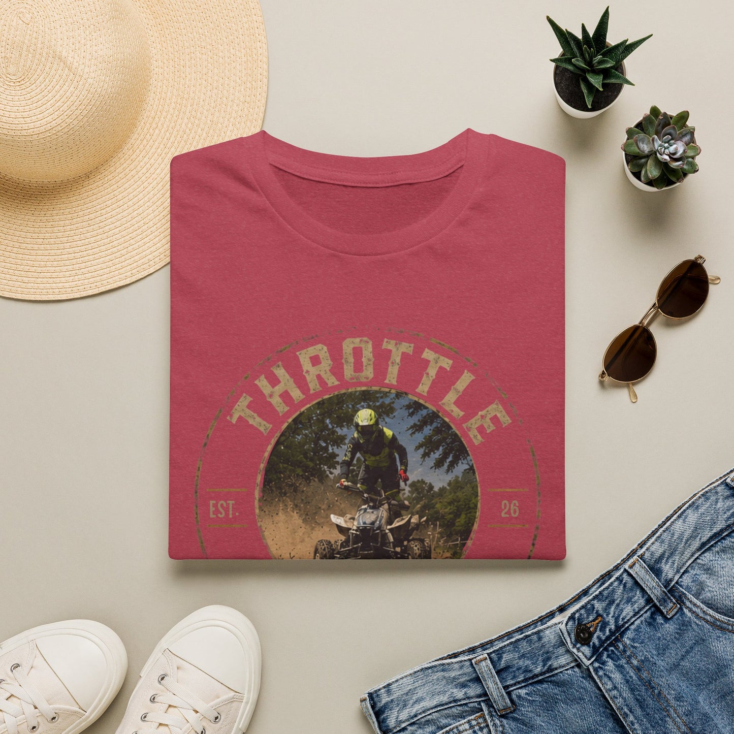 Vintage Trottle Junkie Dirt Therapy Shirt | Honda 450 ATV Racing | AXC Arkansas Pro Racing Series | Dickerson