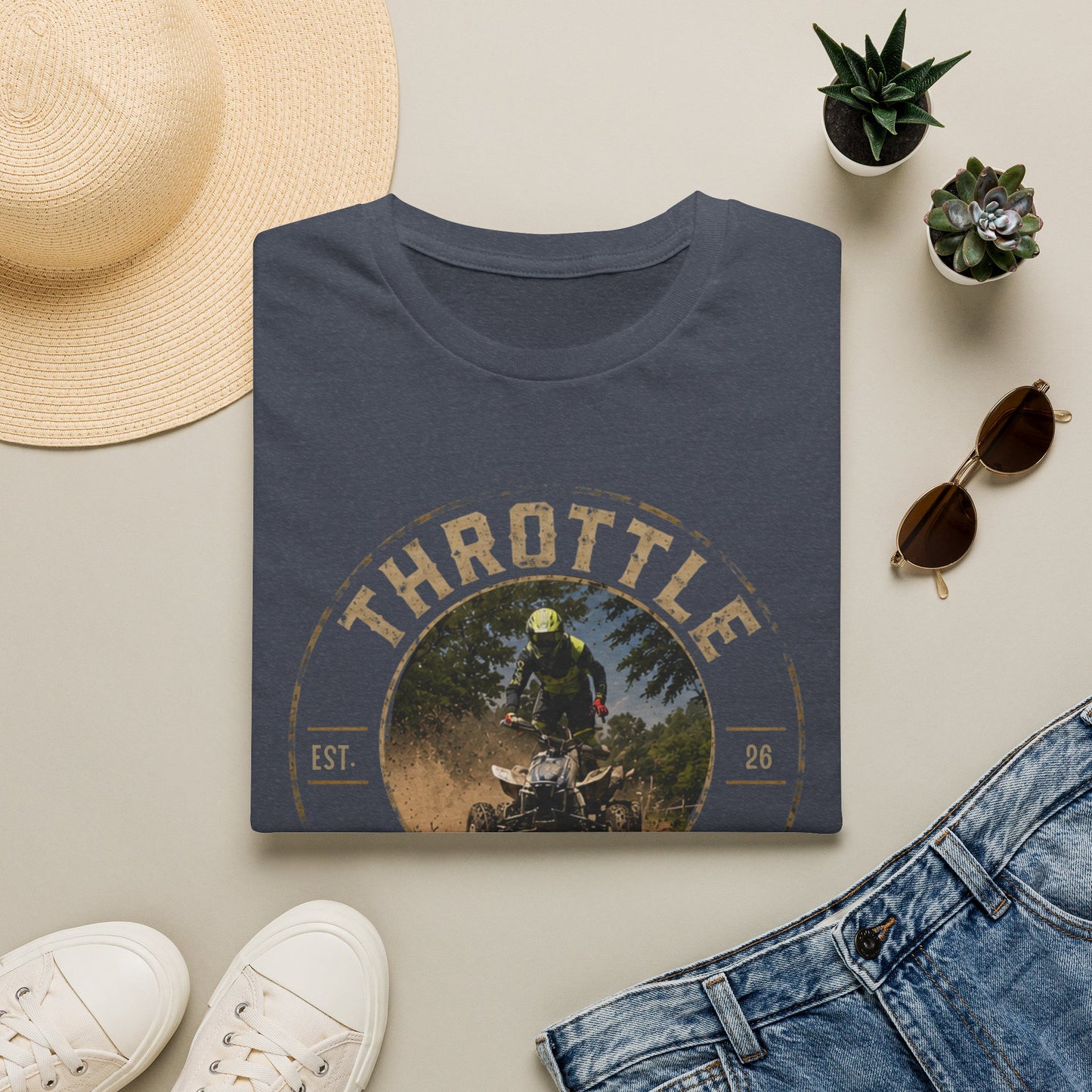 Vintage Trottle Junkie Dirt Therapy Shirt | Honda 450 ATV Racing | AXC Arkansas Pro Racing Series | Dickerson
