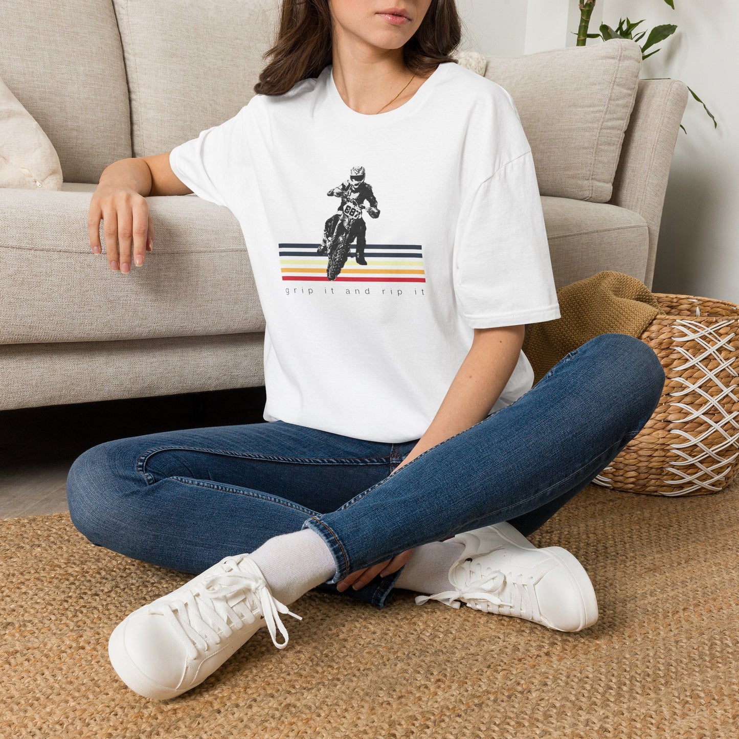 KTM Grip It and Rip It Dirt Bike T-Shirt | Motocross Riding Tee