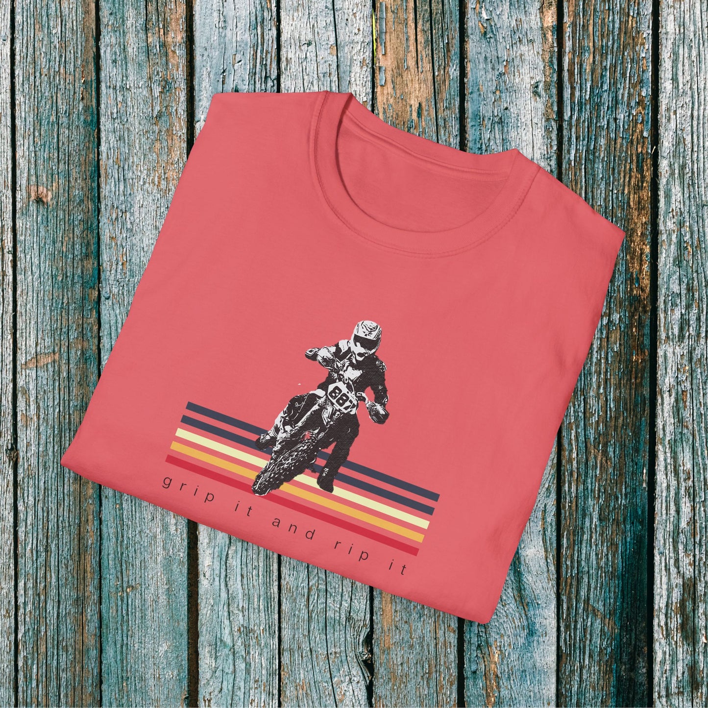 KTM Grip It and Rip It Dirt Bike T-Shirt | Motocross Riding Tee