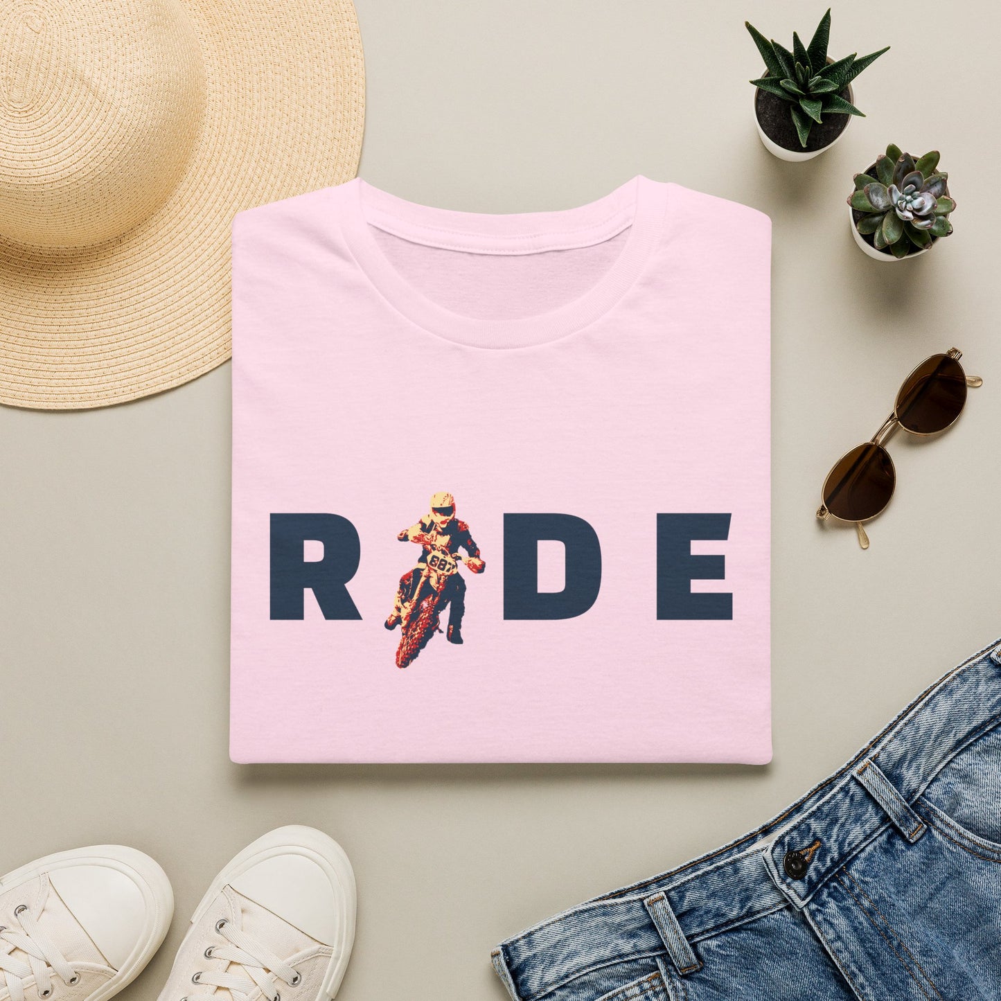 KTM 300 Dirt Bike 'RIDE' T-Shirt | Men's Motocross Riding Tee