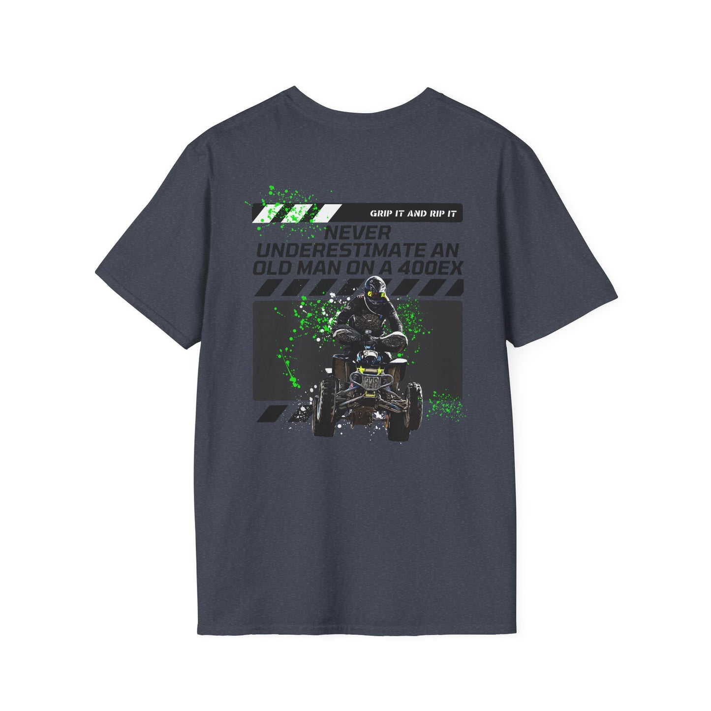 Honda 400 EX Racing Shirt — "Never Underestimate An Old Man"