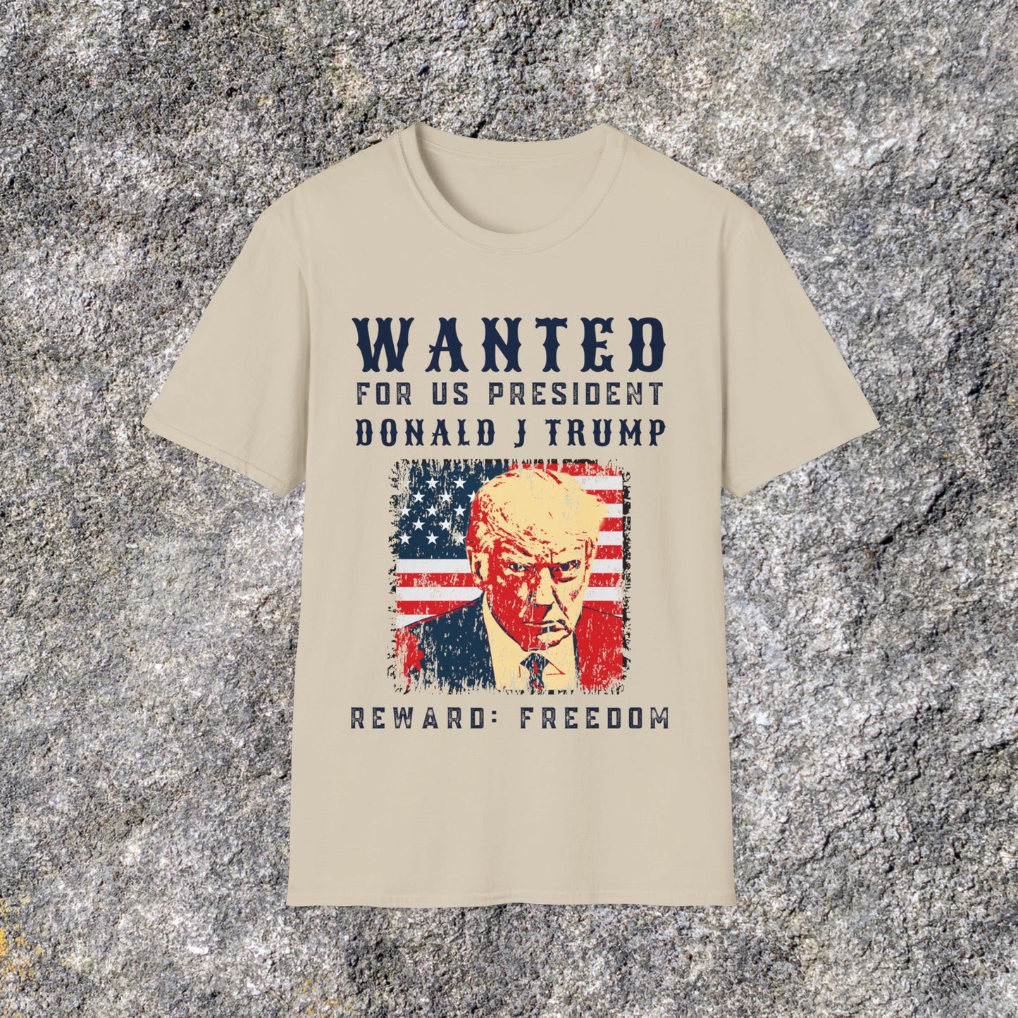 Donald Trump Mug Shot | Donald Trump Wanted Poster | Trump for US President | Soft Cotton Shirt | Adult shirt Unisex Ultrasoft Cotton shirt