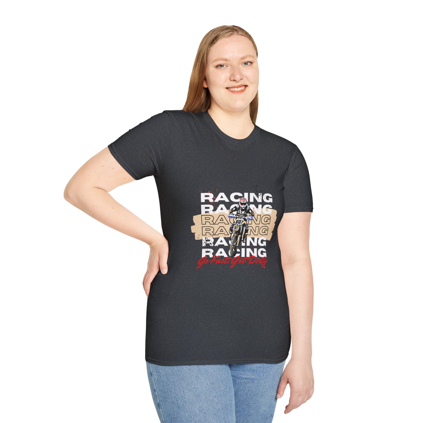 Go Fast Get Dirty KTM 300 Dirt Bike Racing T-Shirt | Motocross Racing Shirt