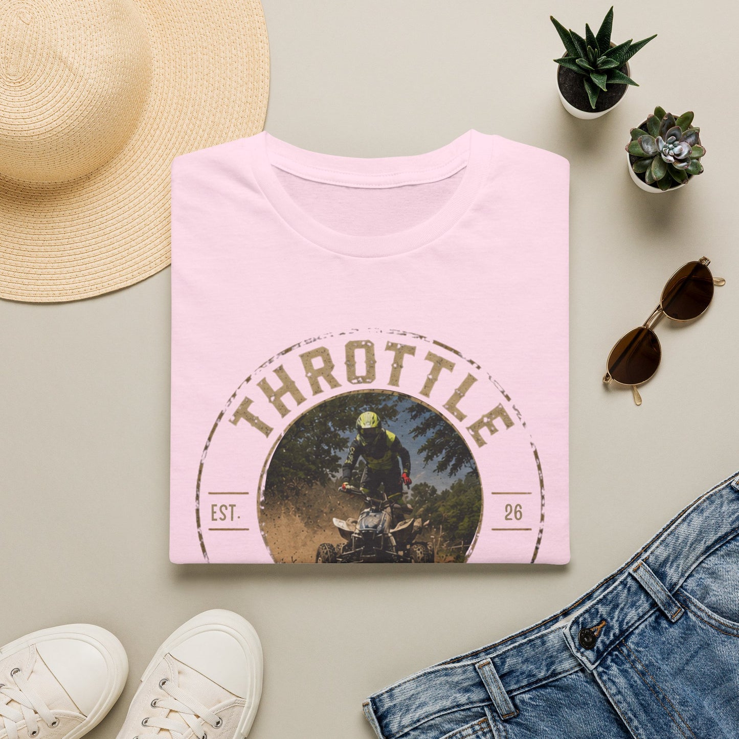 Vintage Trottle Junkie Dirt Therapy Shirt | Honda 450 ATV Racing | AXC Arkansas Pro Racing Series | Dickerson