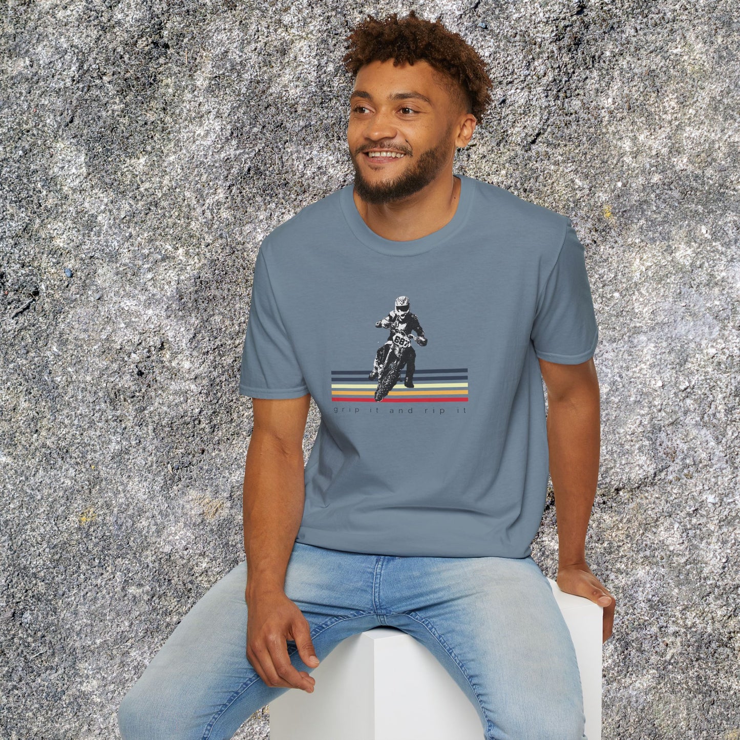 KTM Grip It and Rip It Dirt Bike T-Shirt | Motocross Riding Tee