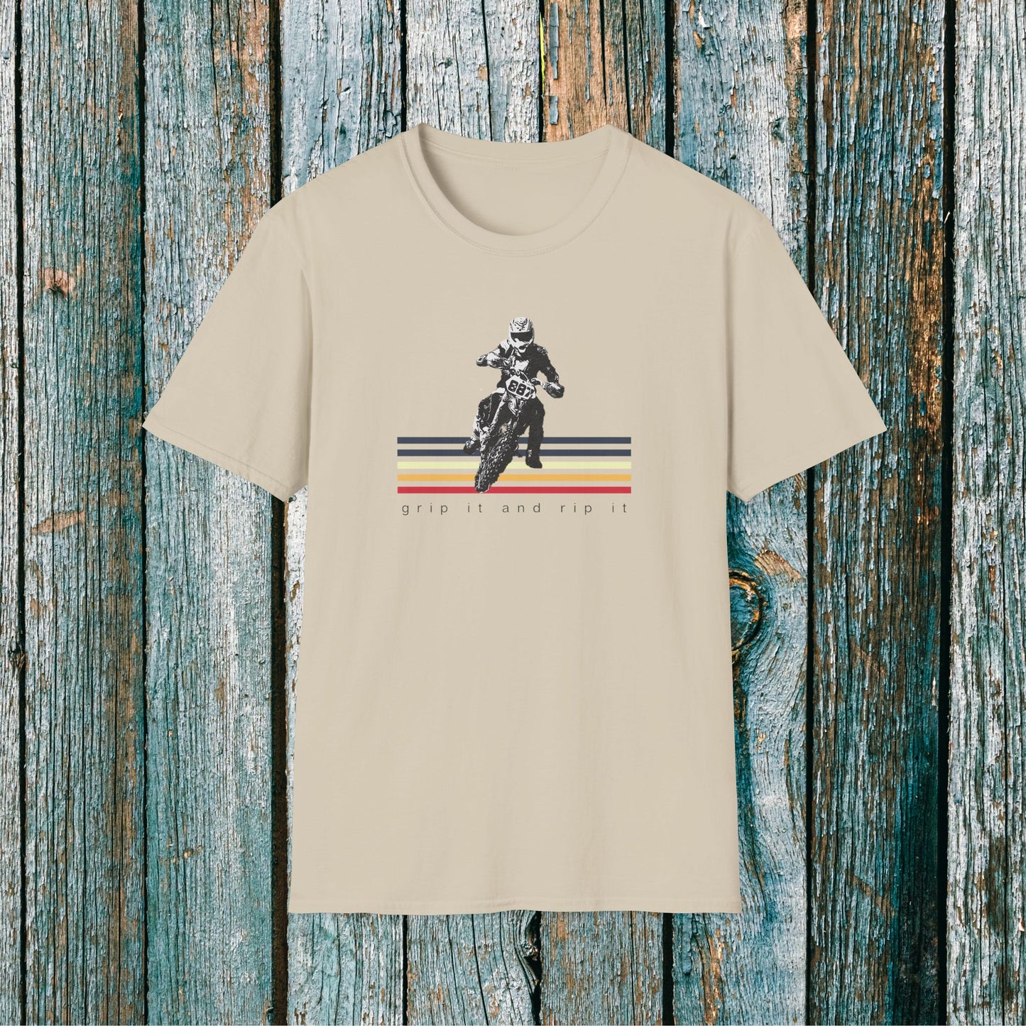 KTM Grip It and Rip It Dirt Bike T-Shirt | Motocross Riding Tee