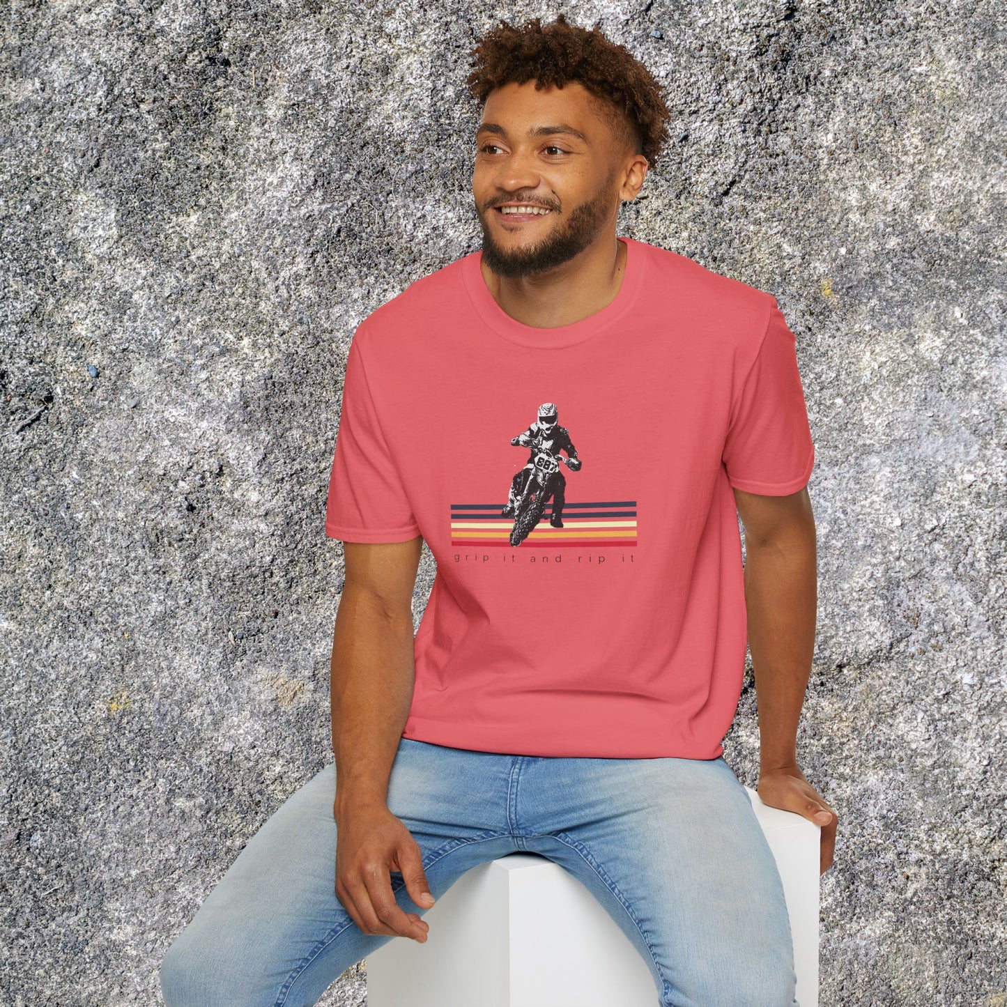 KTM Grip It and Rip It Dirt Bike T-Shirt | Motocross Riding Tee