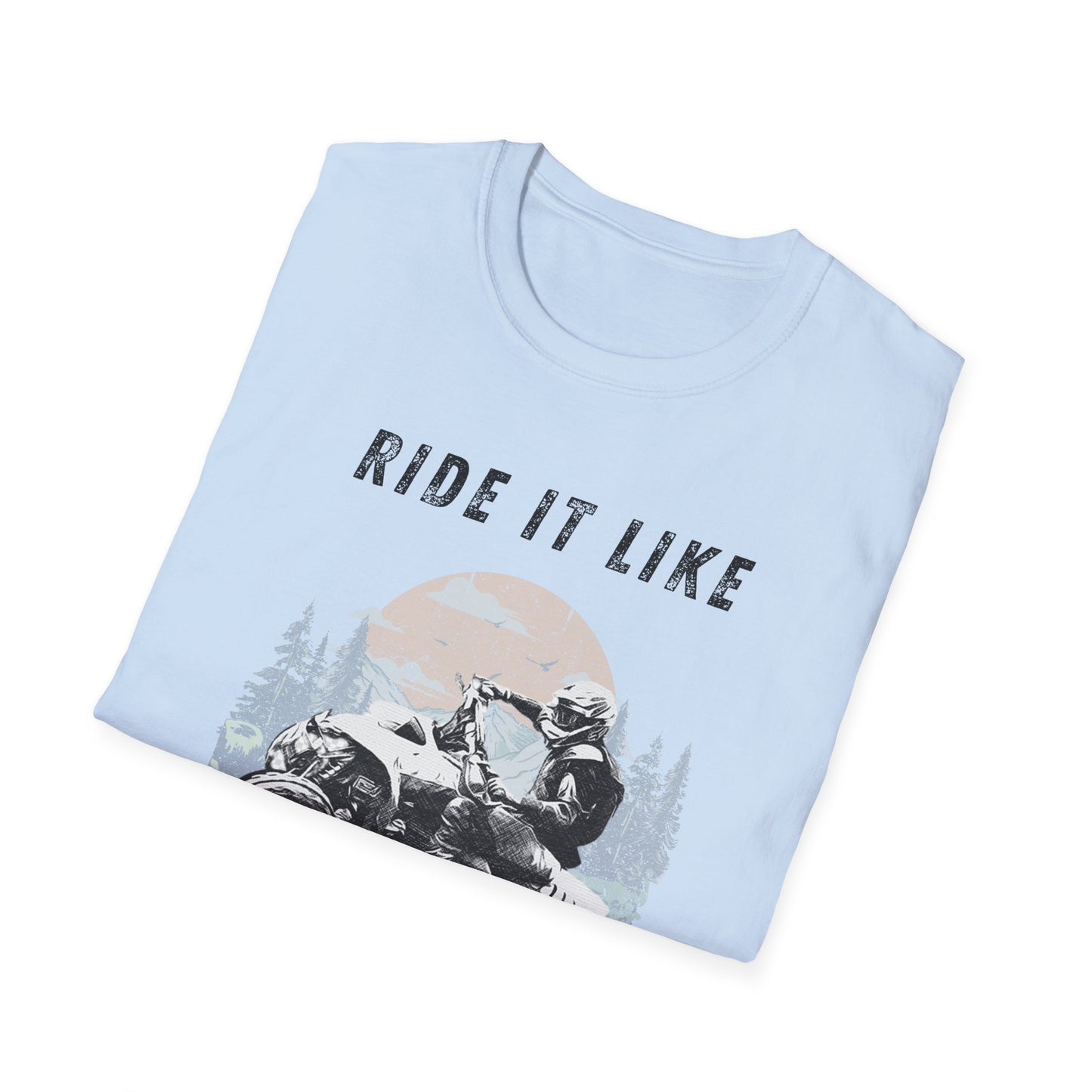 Ride It Like You Stole It ATV T-Shirt | Man on Honda 400 EX Four-Wheeler Tee