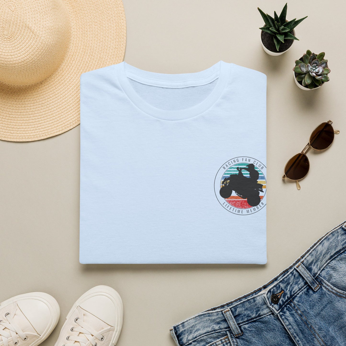 Honda 400EX Retro Distressed Four Wheeler T-Shirt | 2 -sided RIDE Graphic with Honda 400 EX
