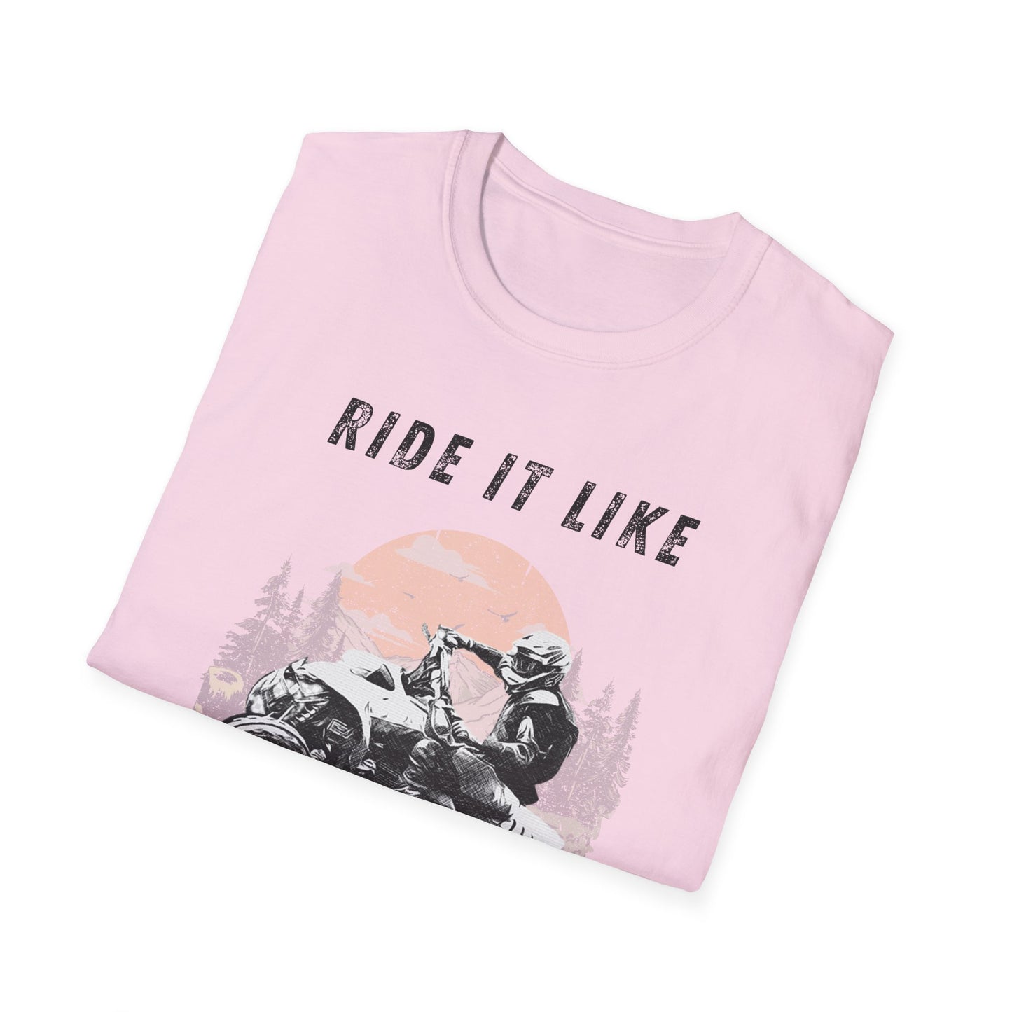 Ride It Like You Stole It ATV T-Shirt | Man on Honda 400 EX Four-Wheeler Tee