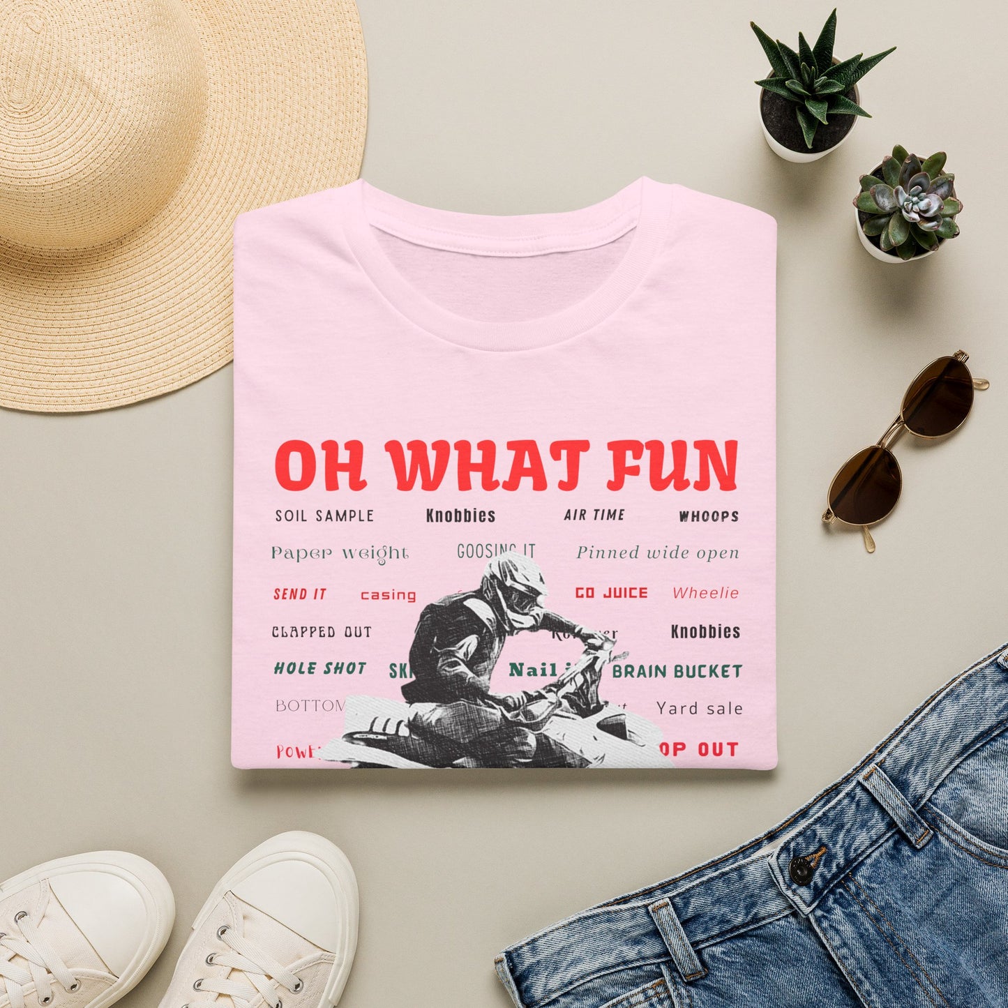 Holiday Fourwheeler Racing Tee Shirt | Honda 400 | Oh What Fun It is to Ride Racing Slang | ATV Ugly Sweater