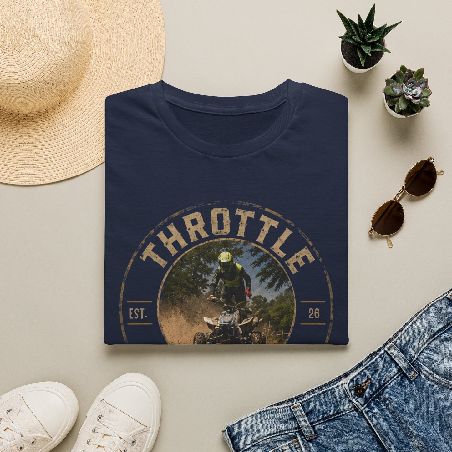 Vintage Trottle Junkie Dirt Therapy Shirt | Honda 450 ATV Racing | AXC Arkansas Pro Racing Series | Dickerson