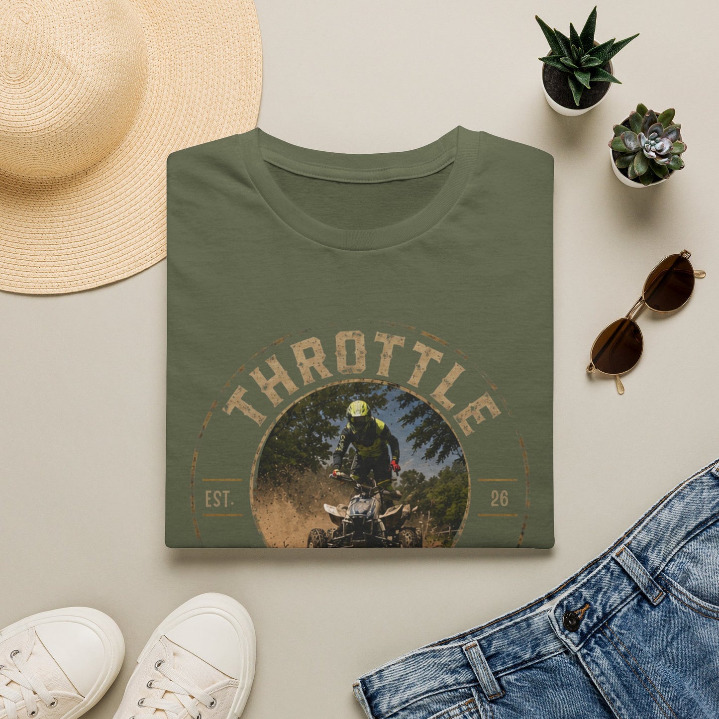 Vintage Trottle Junkie Dirt Therapy Shirt | Honda 450 ATV Racing | AXC Arkansas Pro Racing Series | Dickerson