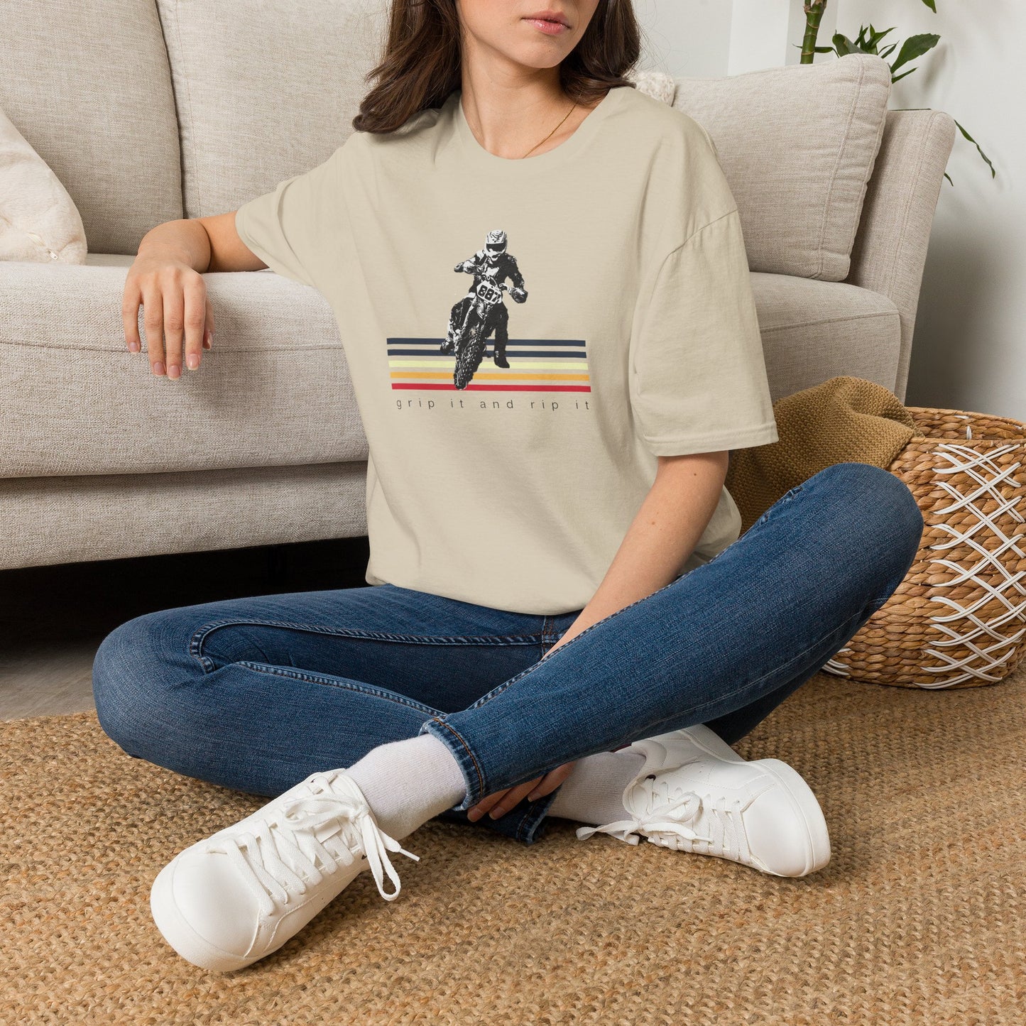 KTM Grip It and Rip It Dirt Bike T-Shirt | Motocross Riding Tee