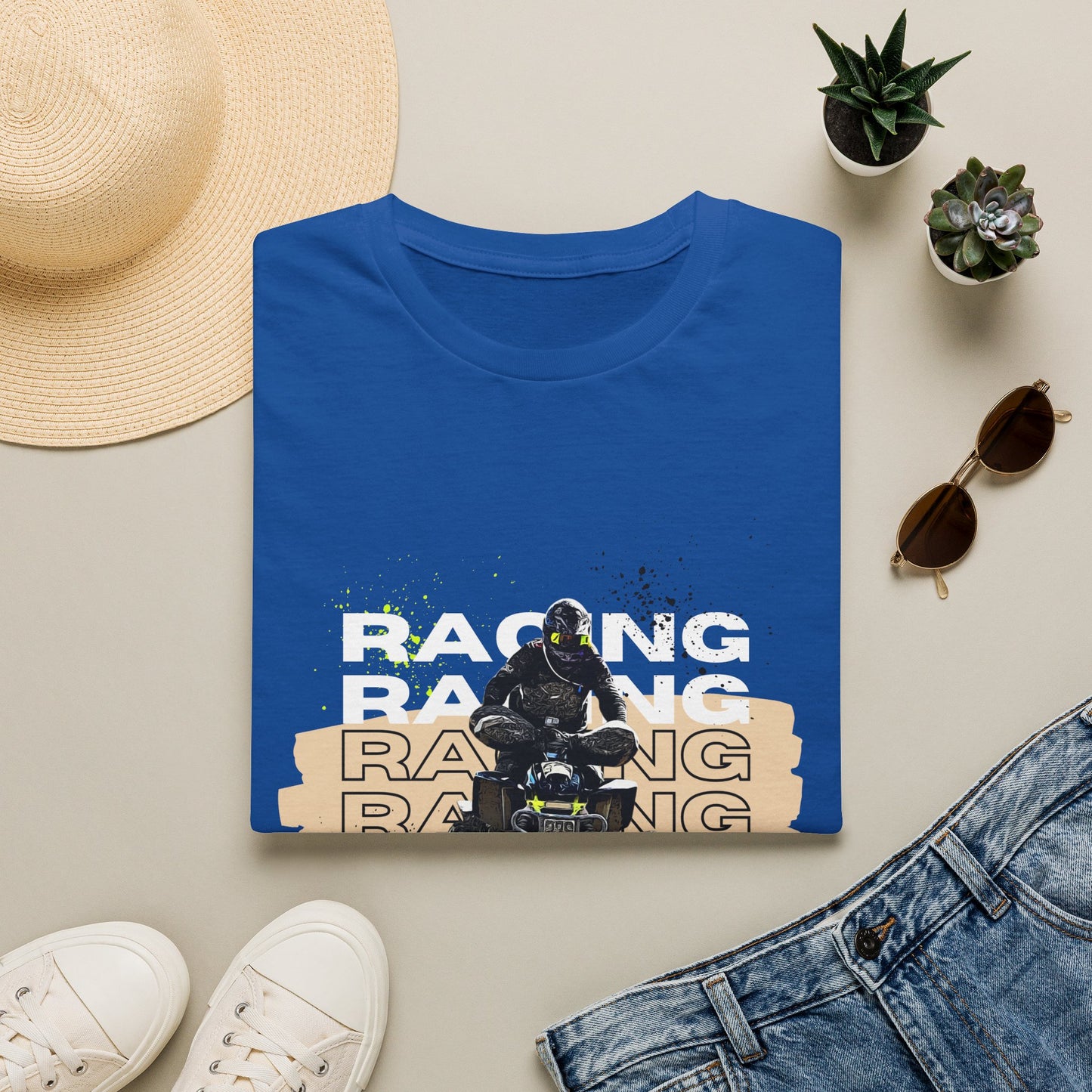 Honda 400 ATV Racing T-Shirt | Go Fast Get Dirty Off-Road Shirt | Four Wheeler Racing