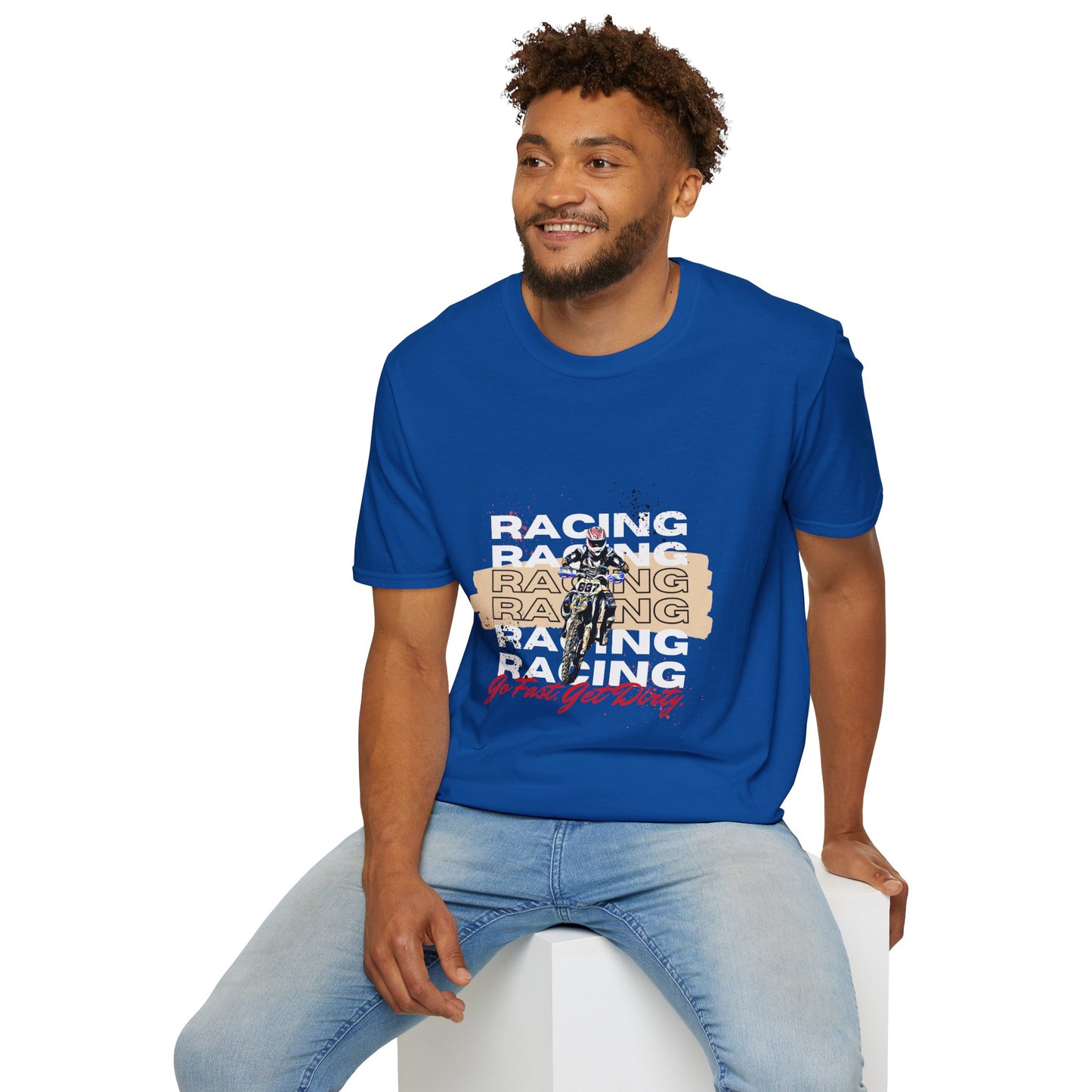 Go Fast Get Dirty KTM 300 Dirt Bike Racing T-Shirt | Motocross Racing Shirt