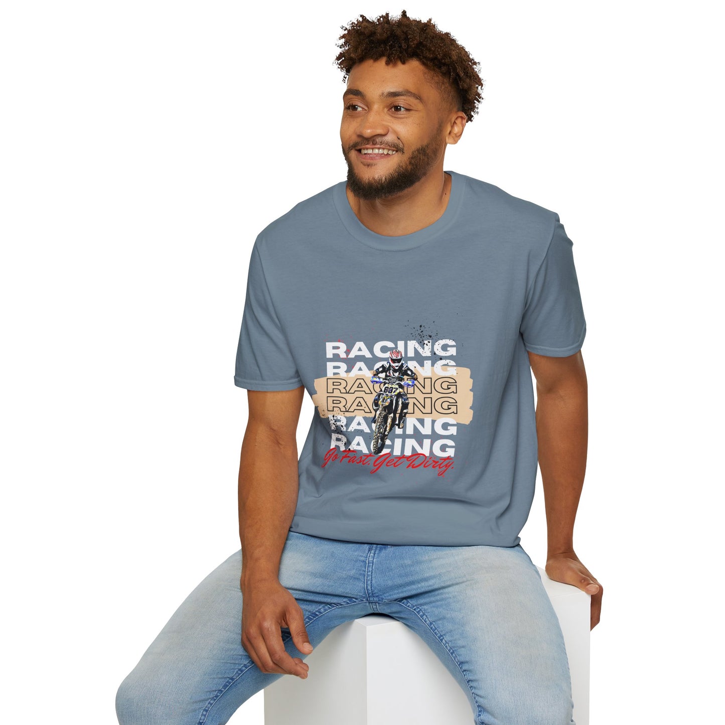 Go Fast Get Dirty KTM 300 Dirt Bike Racing T-Shirt | Motocross Racing Shirt