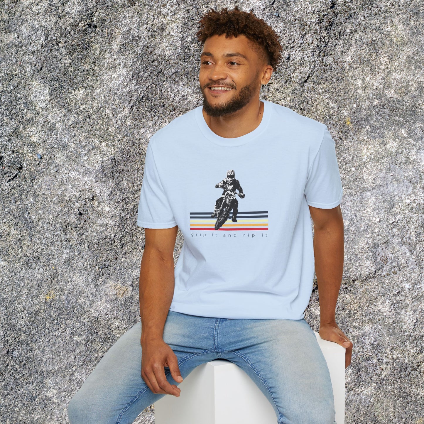 KTM Grip It and Rip It Dirt Bike T-Shirt | Motocross Riding Tee