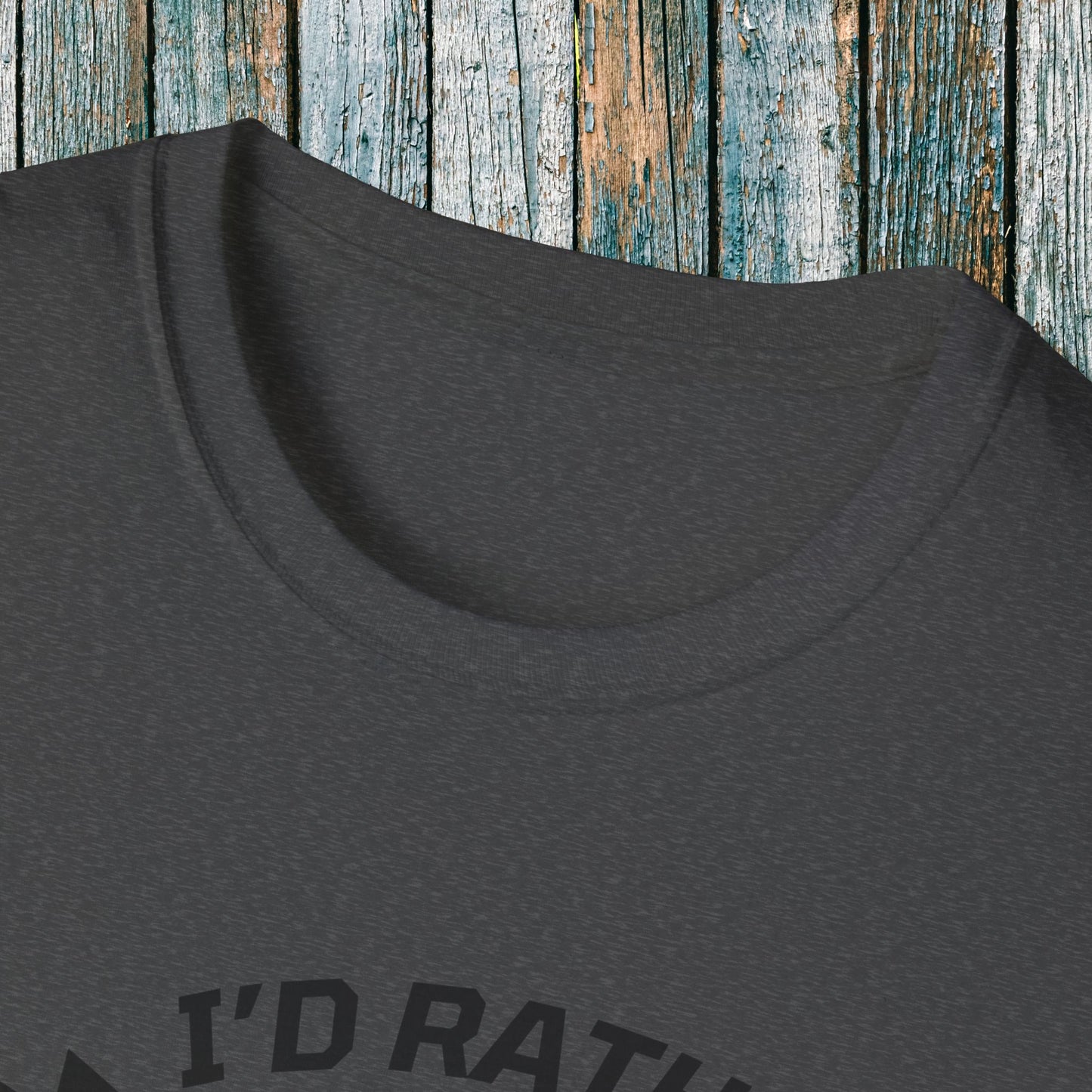 Holiday Christmas ATV T-Shirt | Honda 400 | Ugly Sweater Design says "I'd Rather be Riding"
