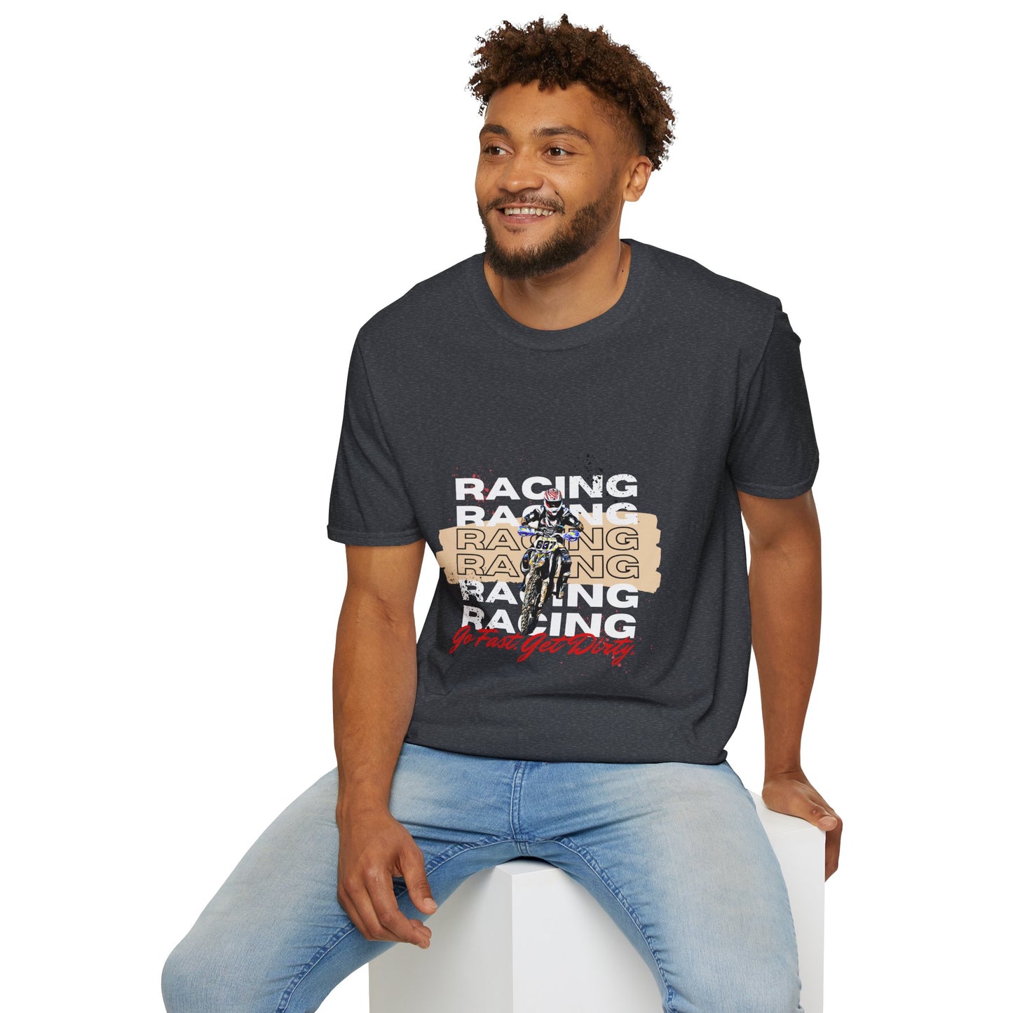 Go Fast Get Dirty KTM 300 Dirt Bike Racing T-Shirt | Motocross Racing Shirt