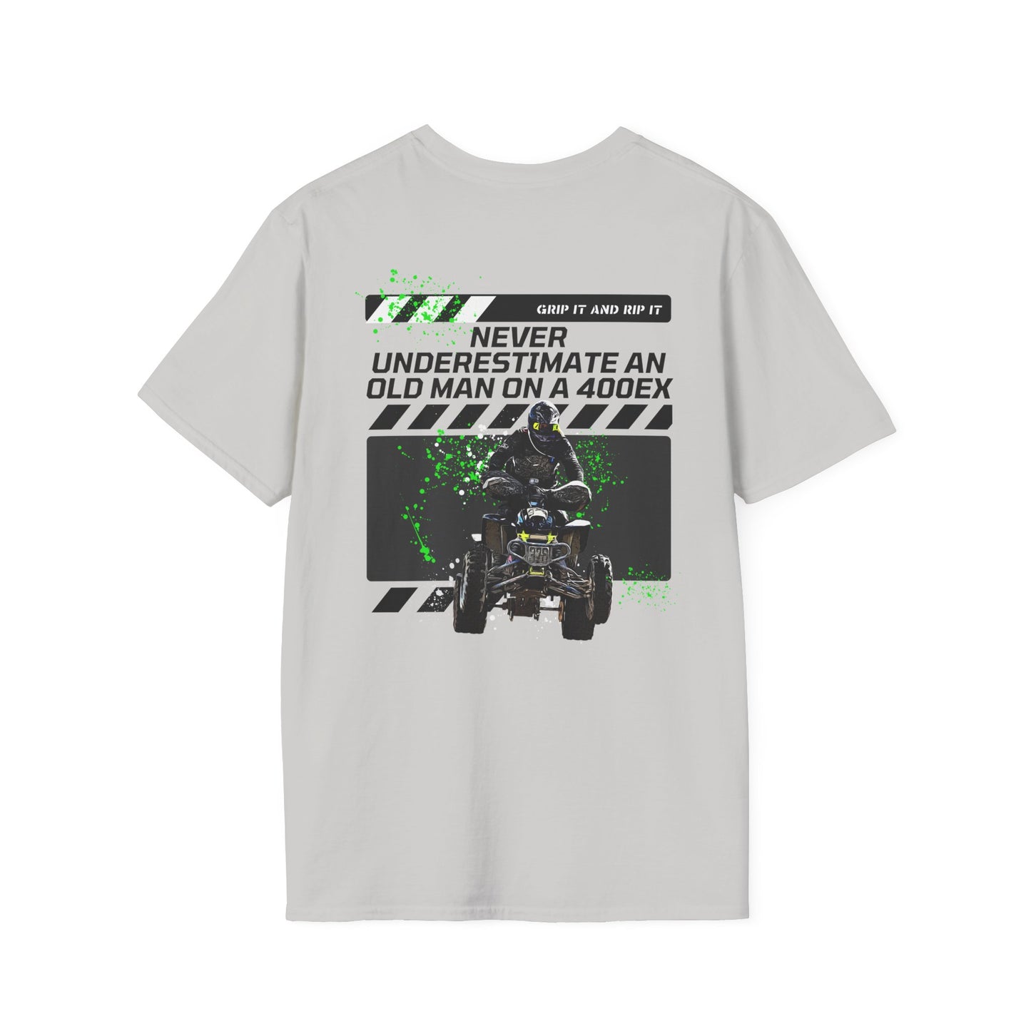 Honda 400 EX Racing Shirt — "Never Underestimate An Old Man"