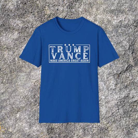 Trump Vance Make America Great Again MAGA Shirt | Elect Trump 2024 | Soft Cotton Shirt | Adult shirt Unisex Ultrasoft Cotton shirt