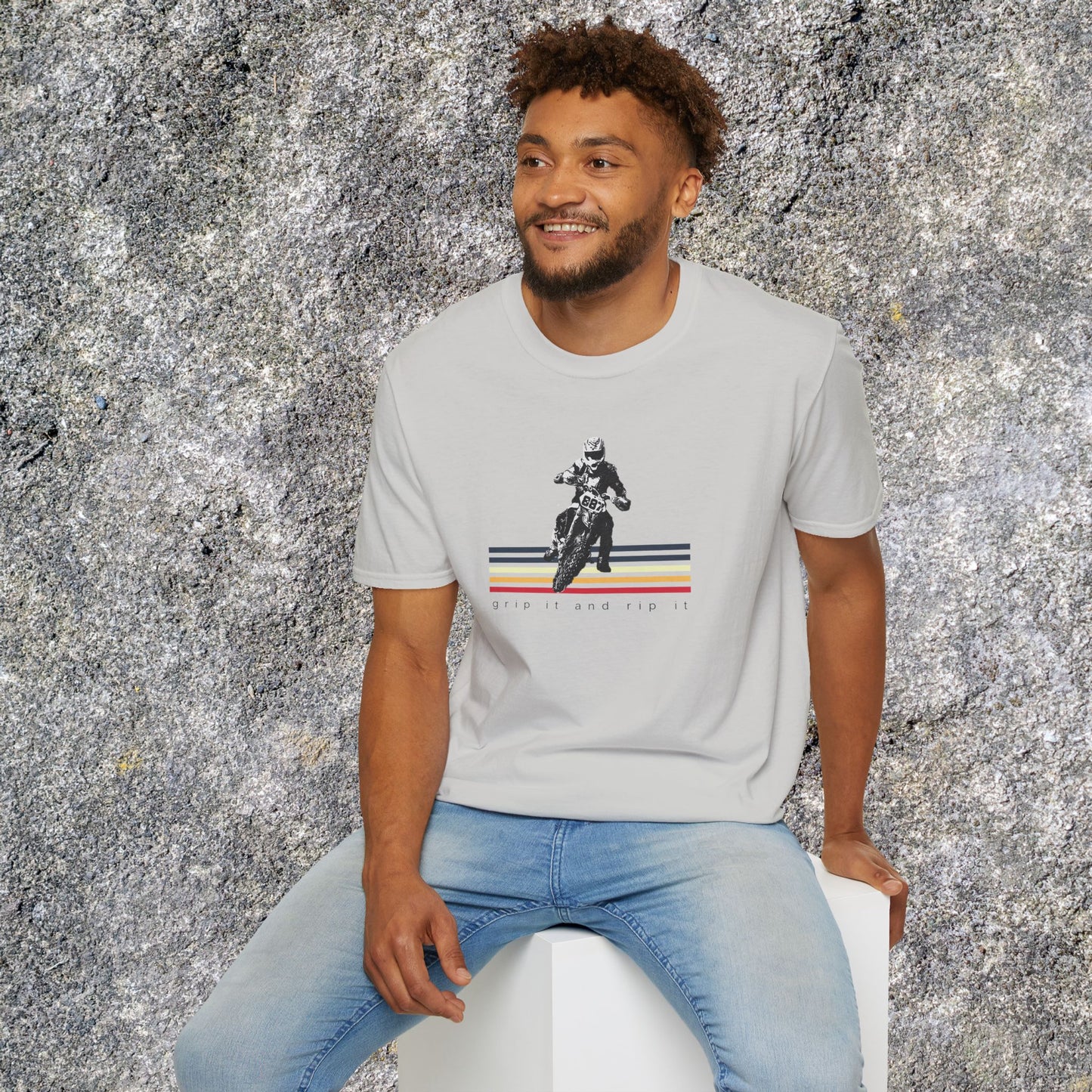 KTM Grip It and Rip It Dirt Bike T-Shirt | Motocross Riding Tee