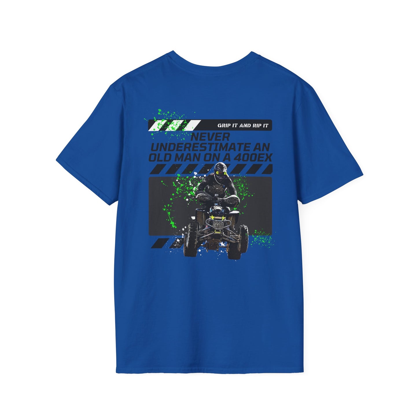 Honda 400 EX Racing Shirt — "Never Underestimate An Old Man"