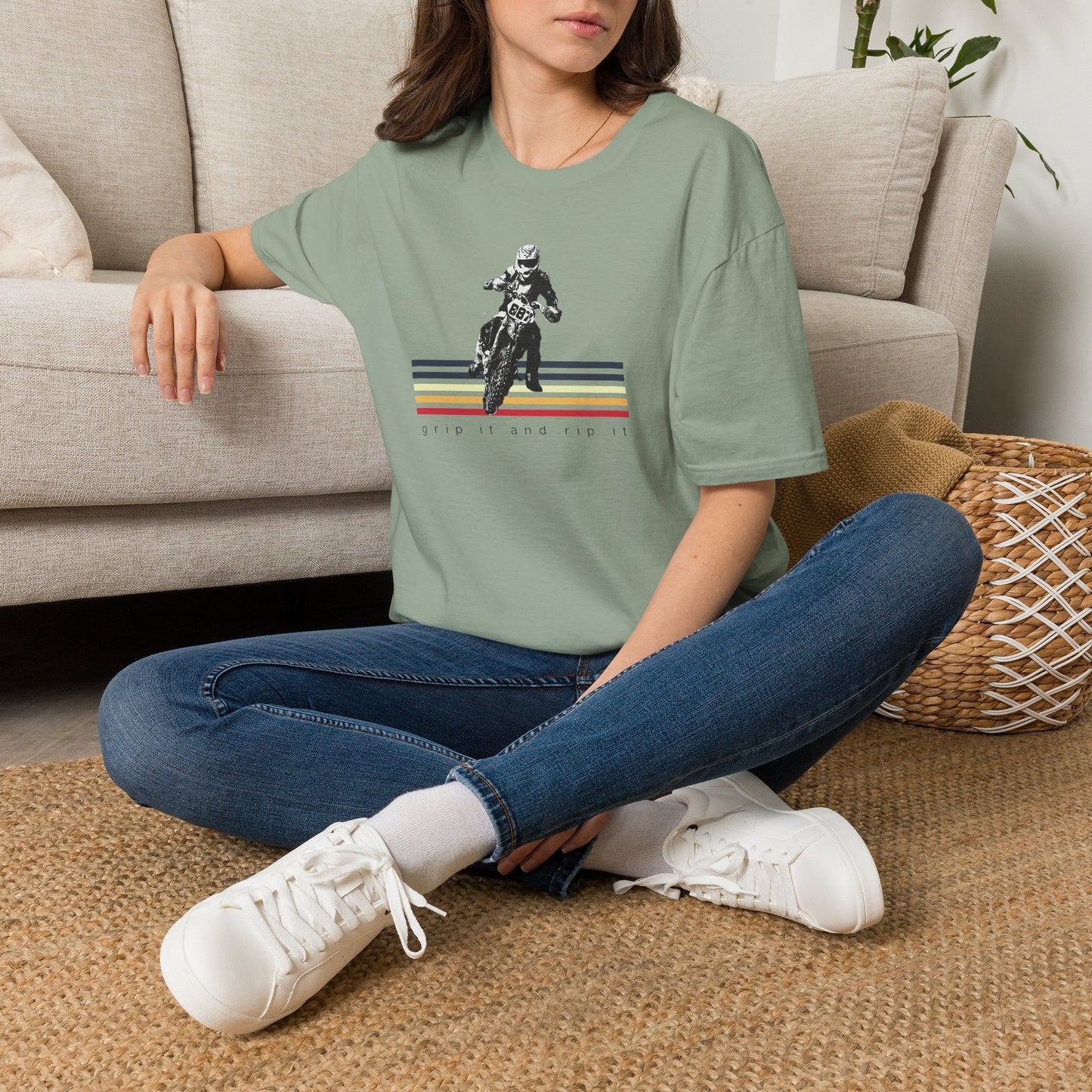 KTM Grip It and Rip It Dirt Bike T-Shirt | Motocross Riding Tee
