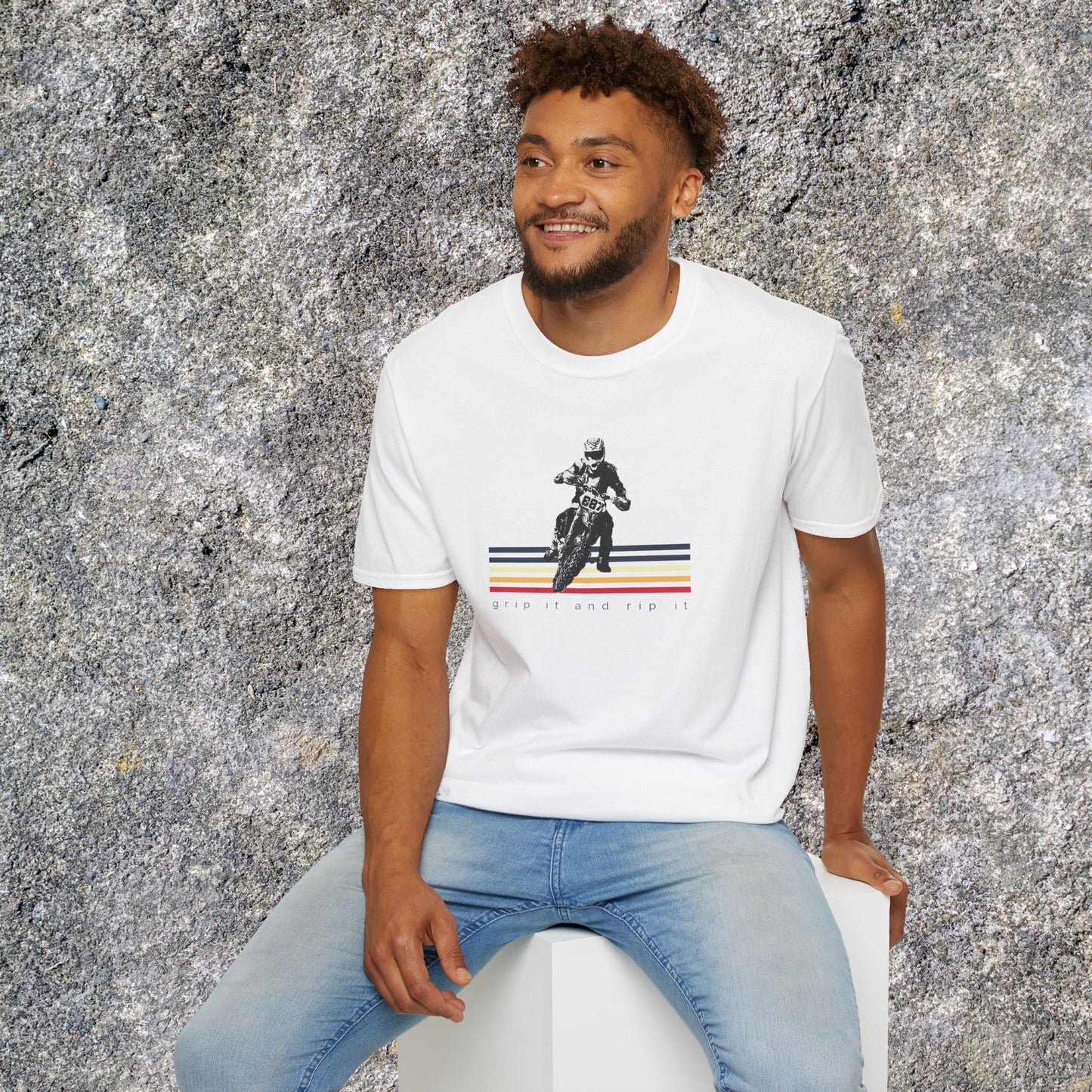 KTM Grip It and Rip It Dirt Bike T-Shirt | Motocross Riding Tee