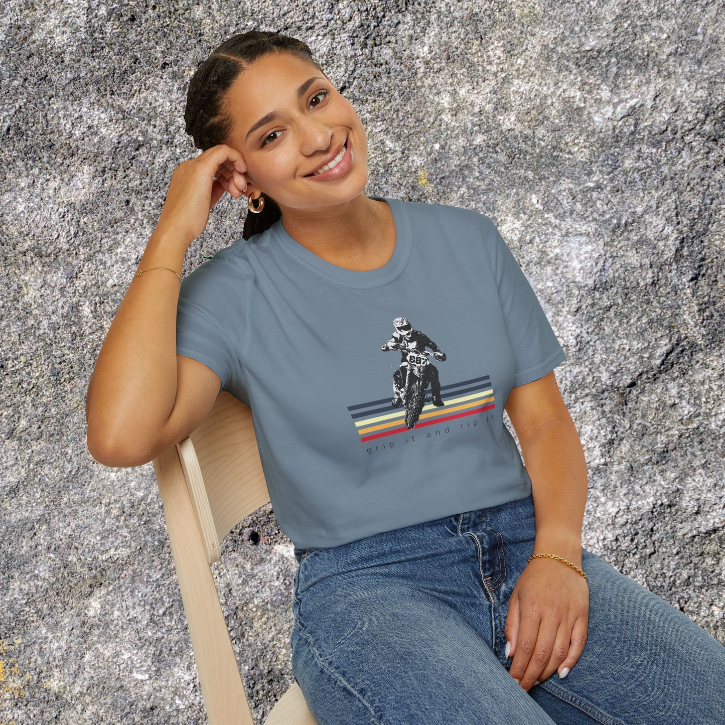 KTM Grip It and Rip It Dirt Bike T-Shirt | Motocross Riding Tee