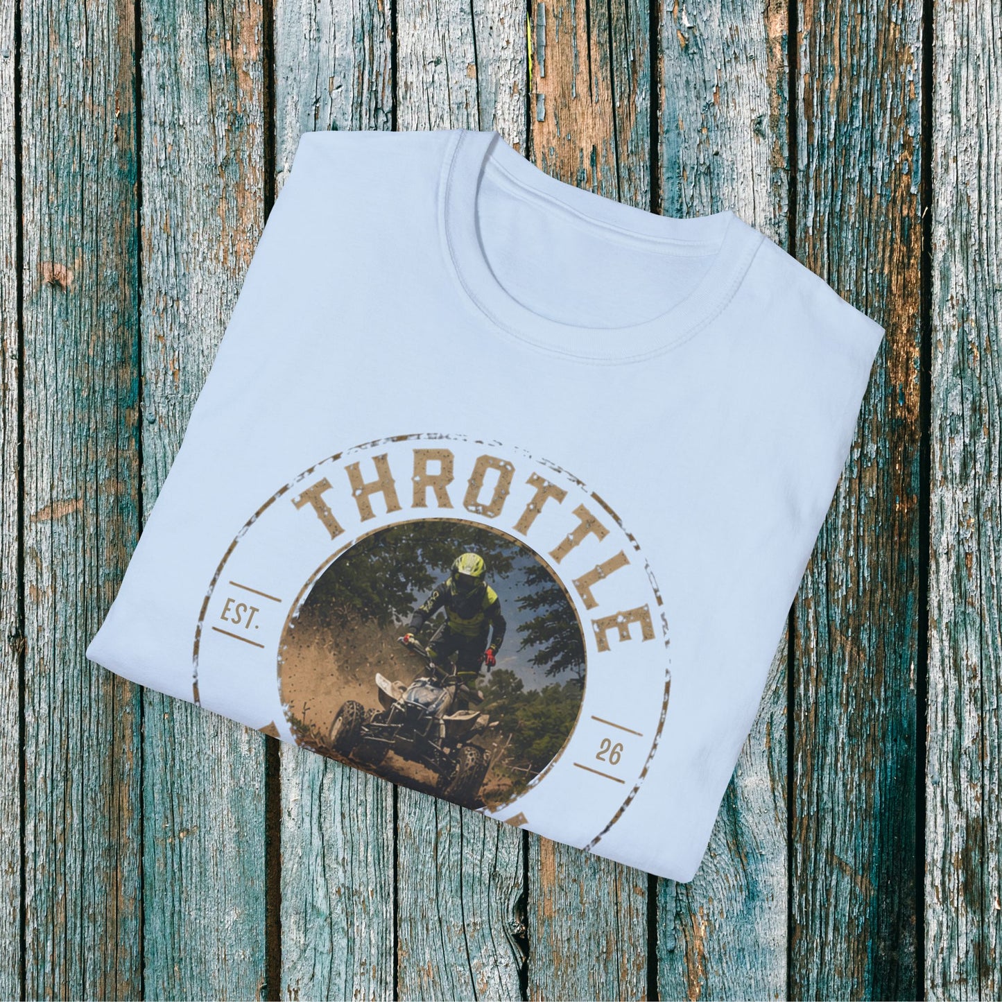 Vintage Trottle Junkie Dirt Therapy Shirt | Honda 450 ATV Racing | AXC Arkansas Pro Racing Series | Dickerson