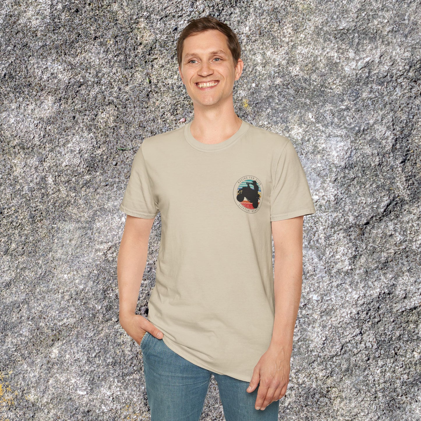 Honda 400EX Retro Distressed Four Wheeler T-Shirt | 2 -sided RIDE Graphic with Honda 400 EX