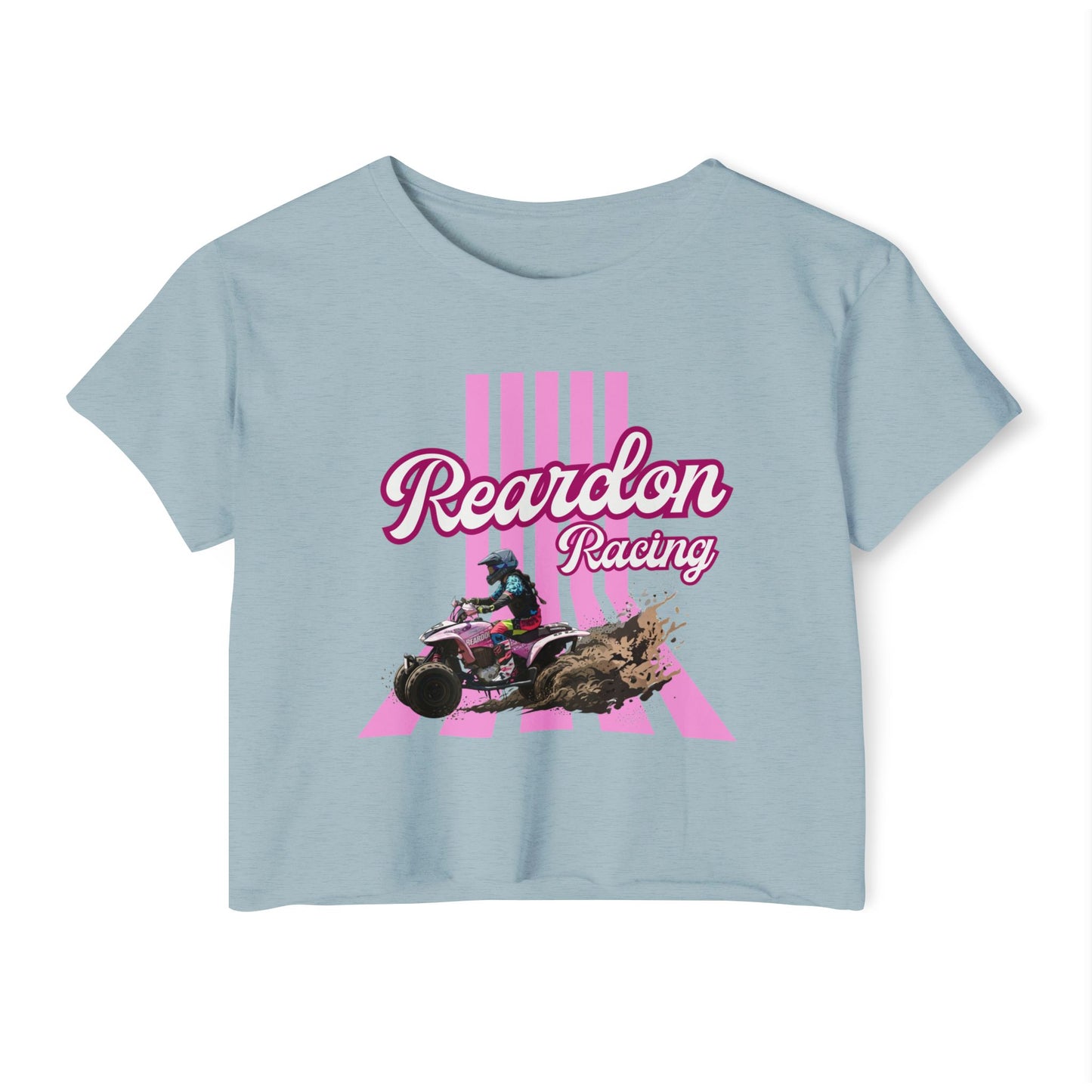 Reardon Racing #3 Crop Top — Women's Festival Racing Graphic