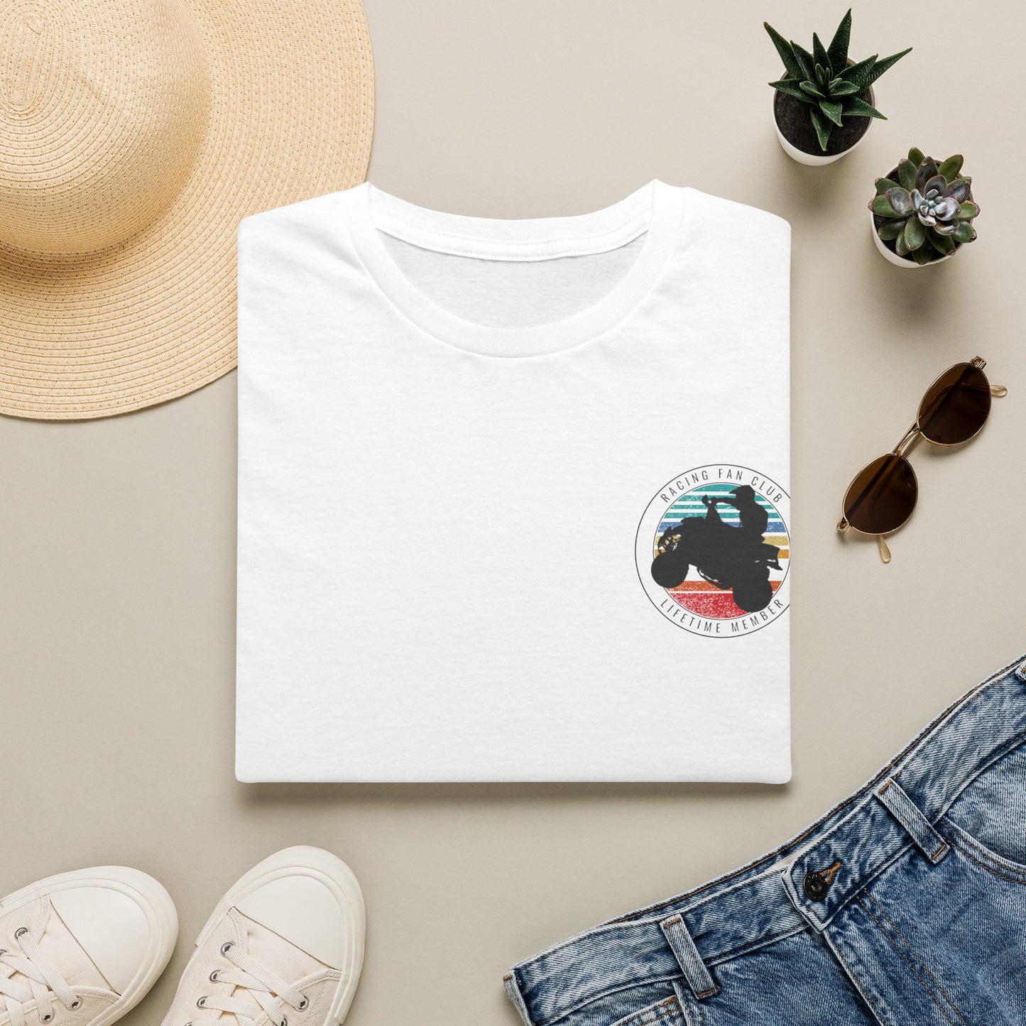 Honda 400EX Retro Distressed Four Wheeler T-Shirt | 2 -sided RIDE Graphic with Honda 400 EX