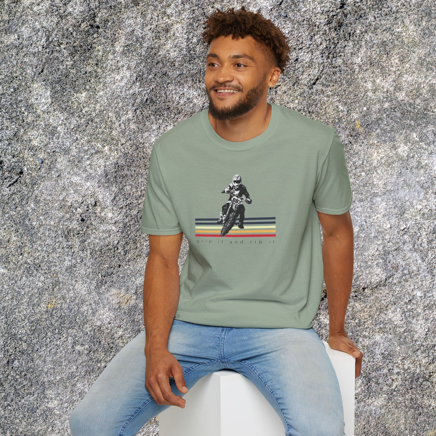 KTM Grip It and Rip It Dirt Bike T-Shirt | Motocross Riding Tee