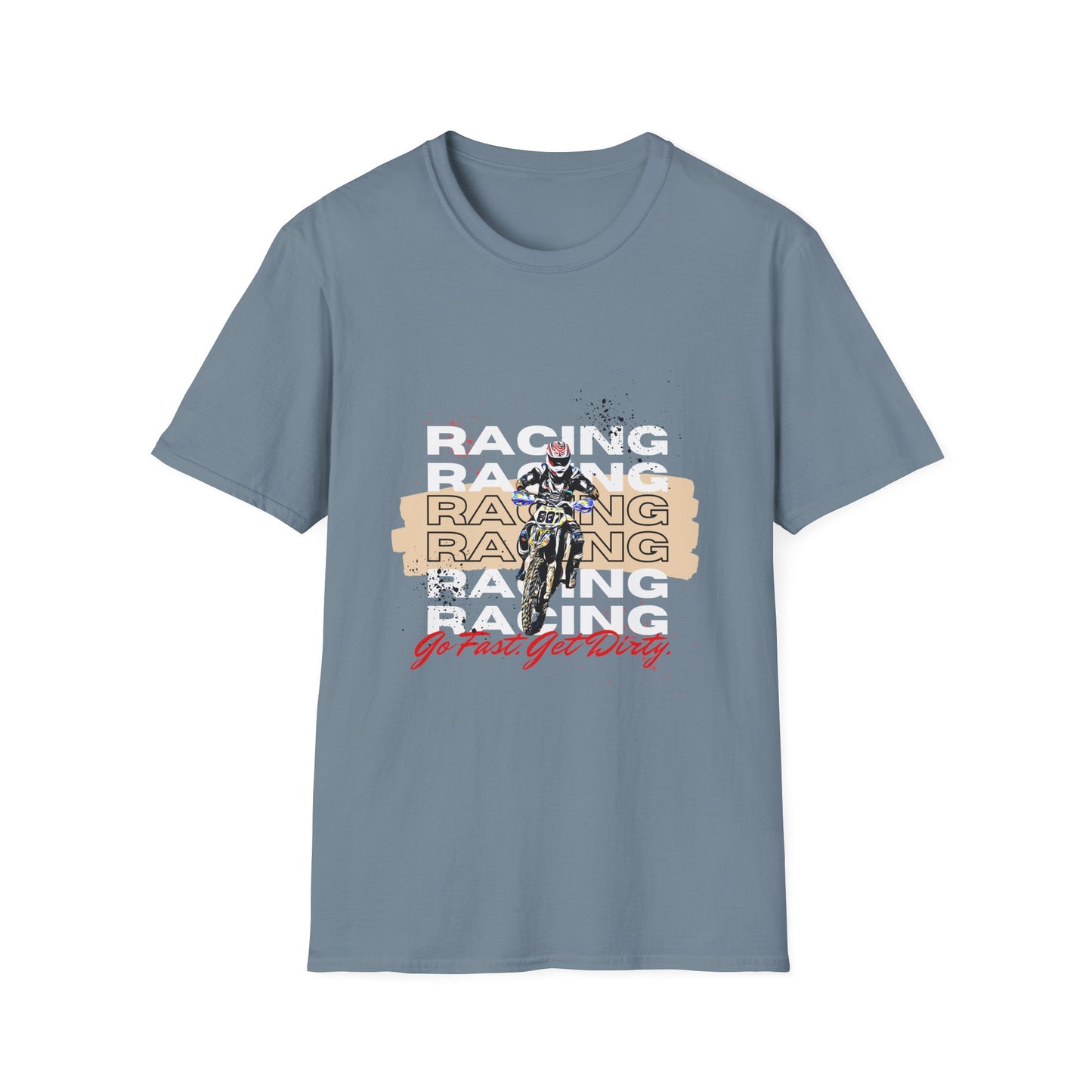 Go Fast Get Dirty KTM 300 Dirt Bike Racing T-Shirt | Motocross Racing Shirt